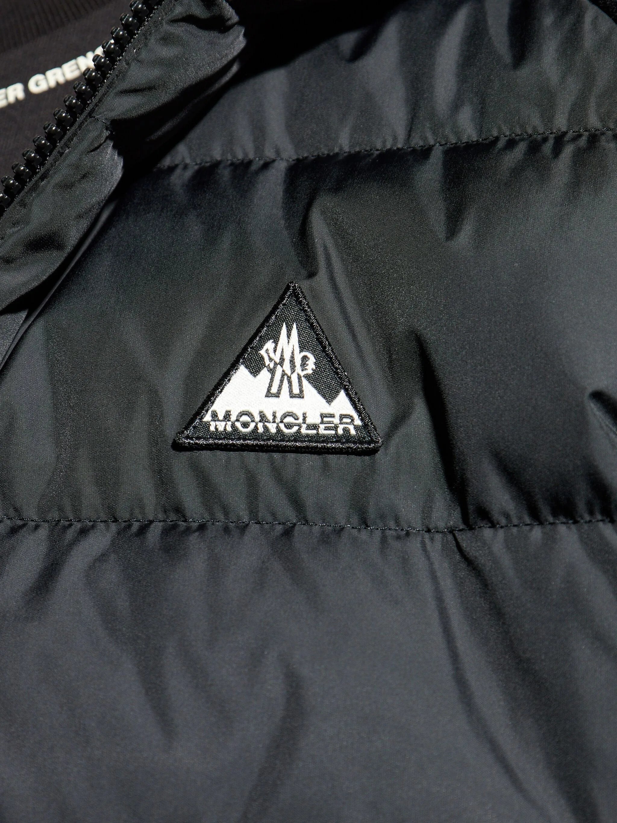 quilted zip jacket