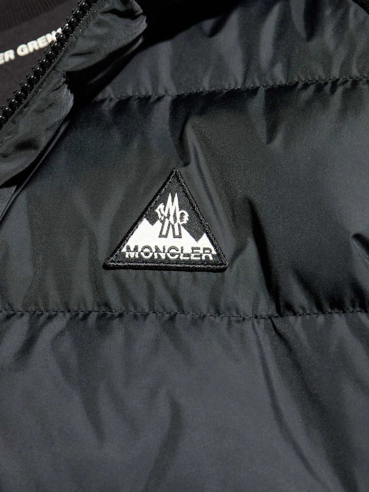 quilted zip jacket