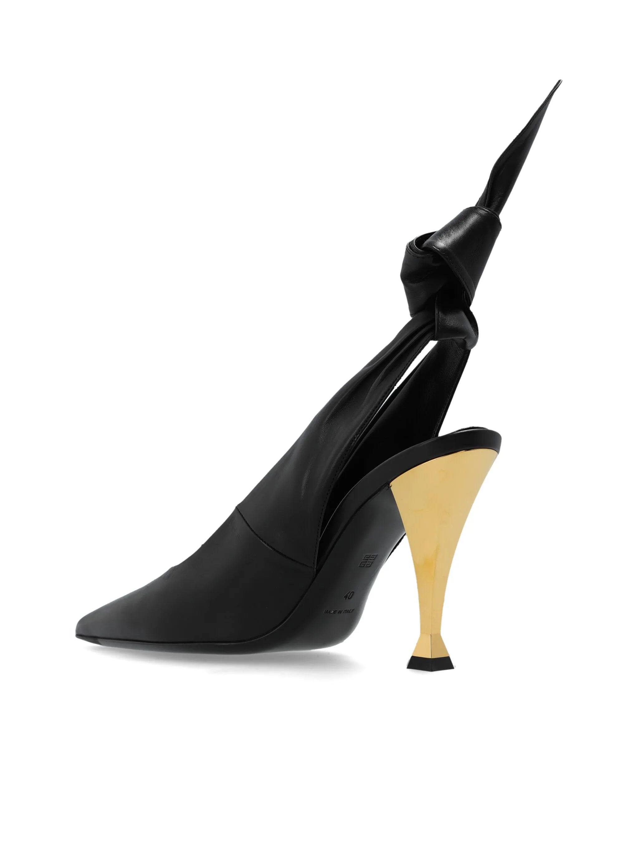 96mm Beauw leather pumps