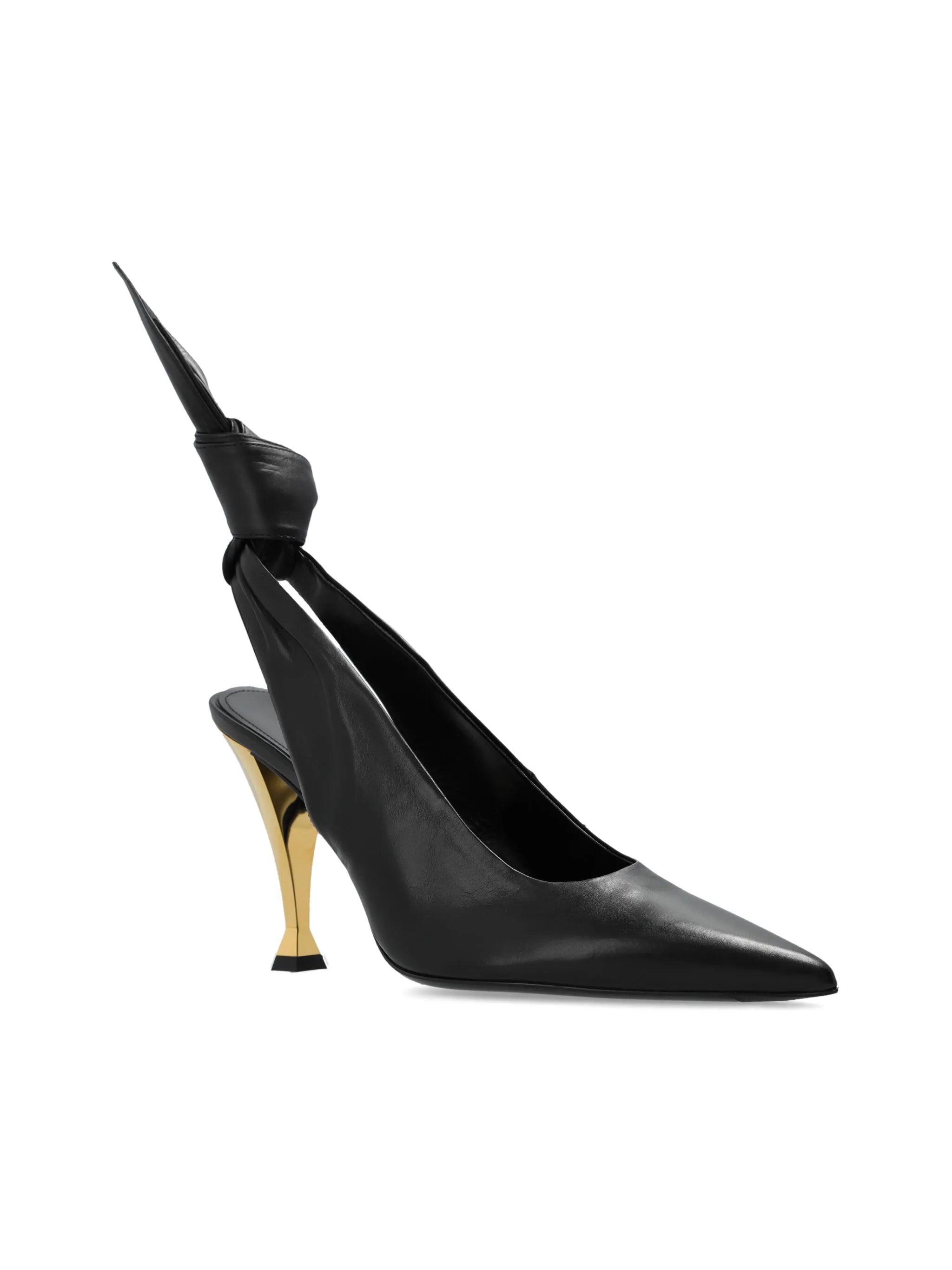 96mm Beauw leather pumps