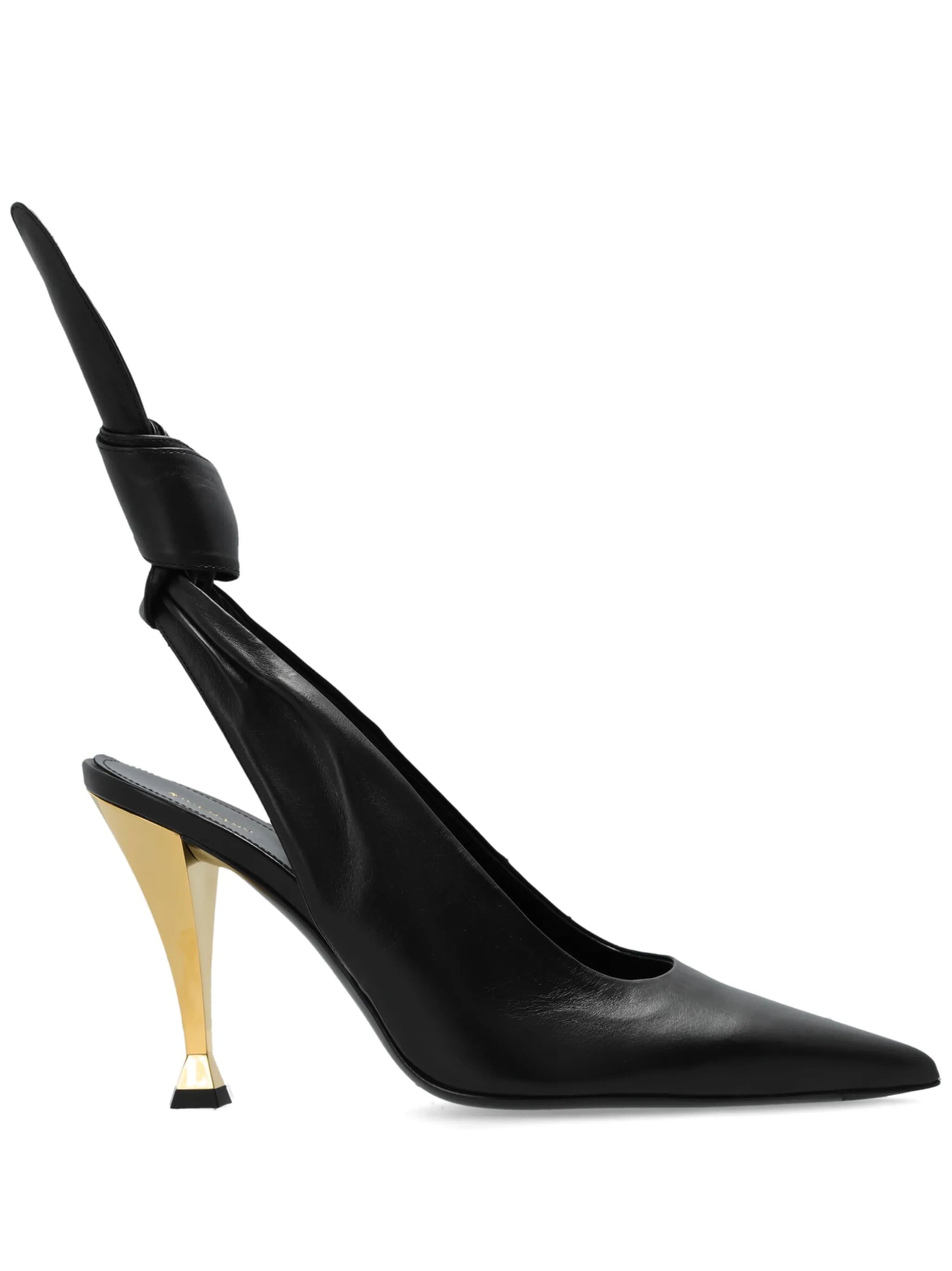 96mm Beauw leather pumps