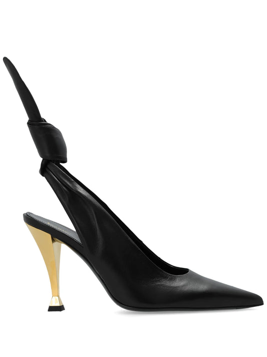 96mm Beauw leather pumps