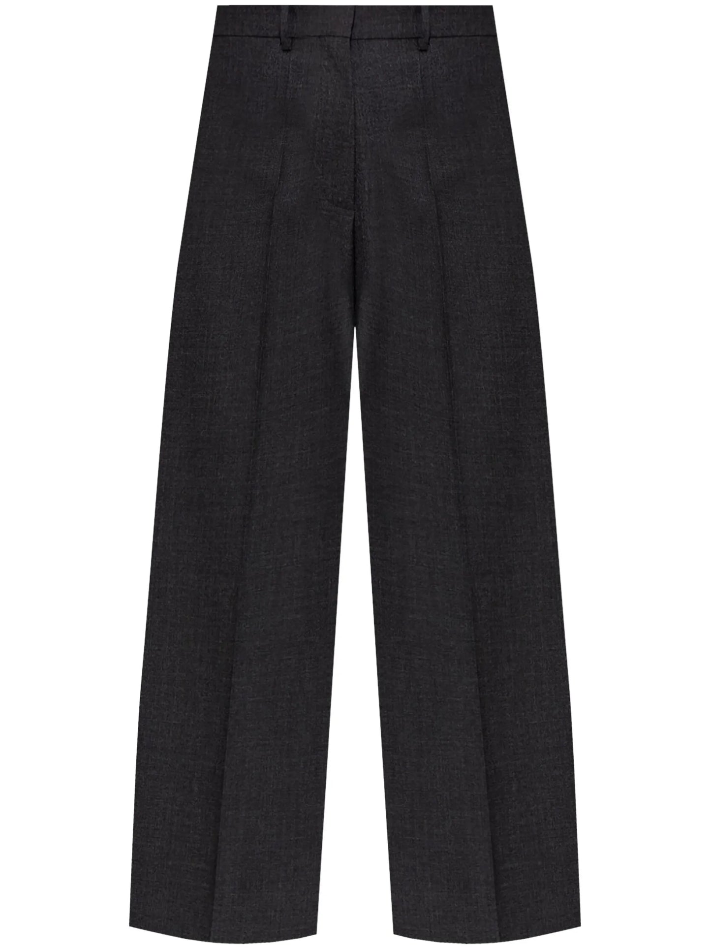 wool wide-leg trousers
