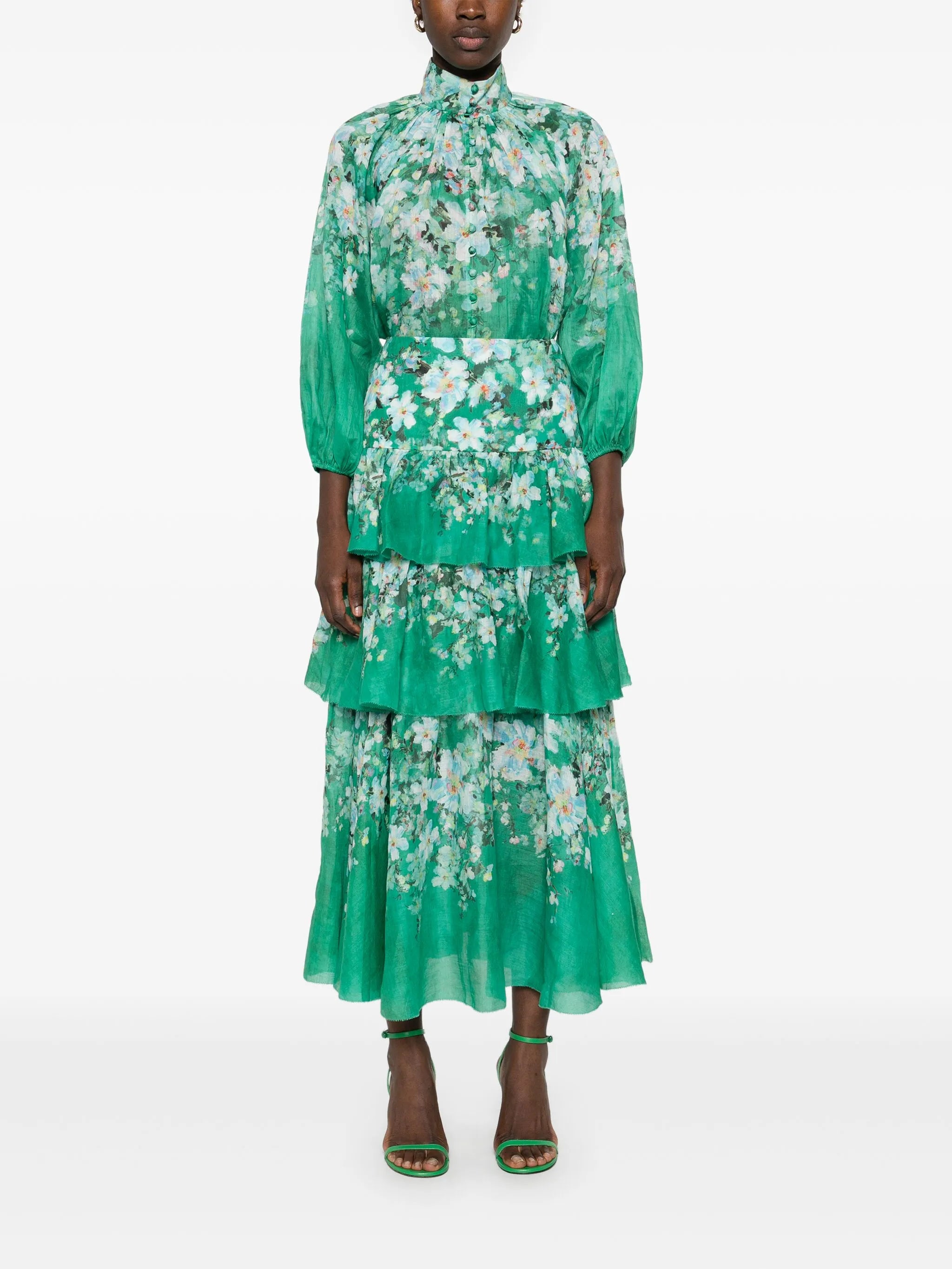 Everley midi skirt