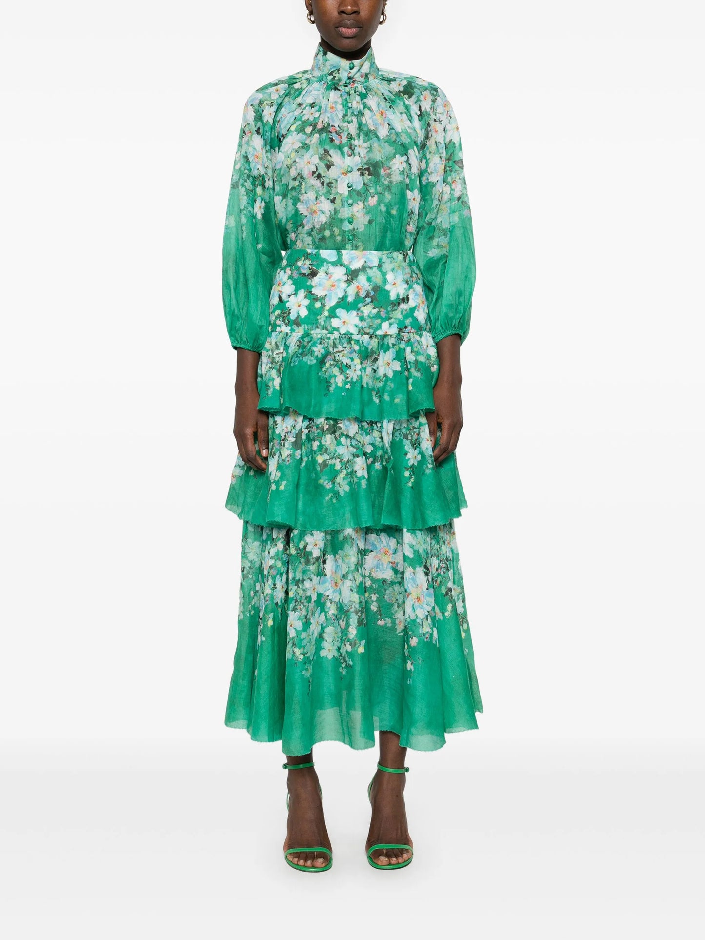 Everley midi skirt