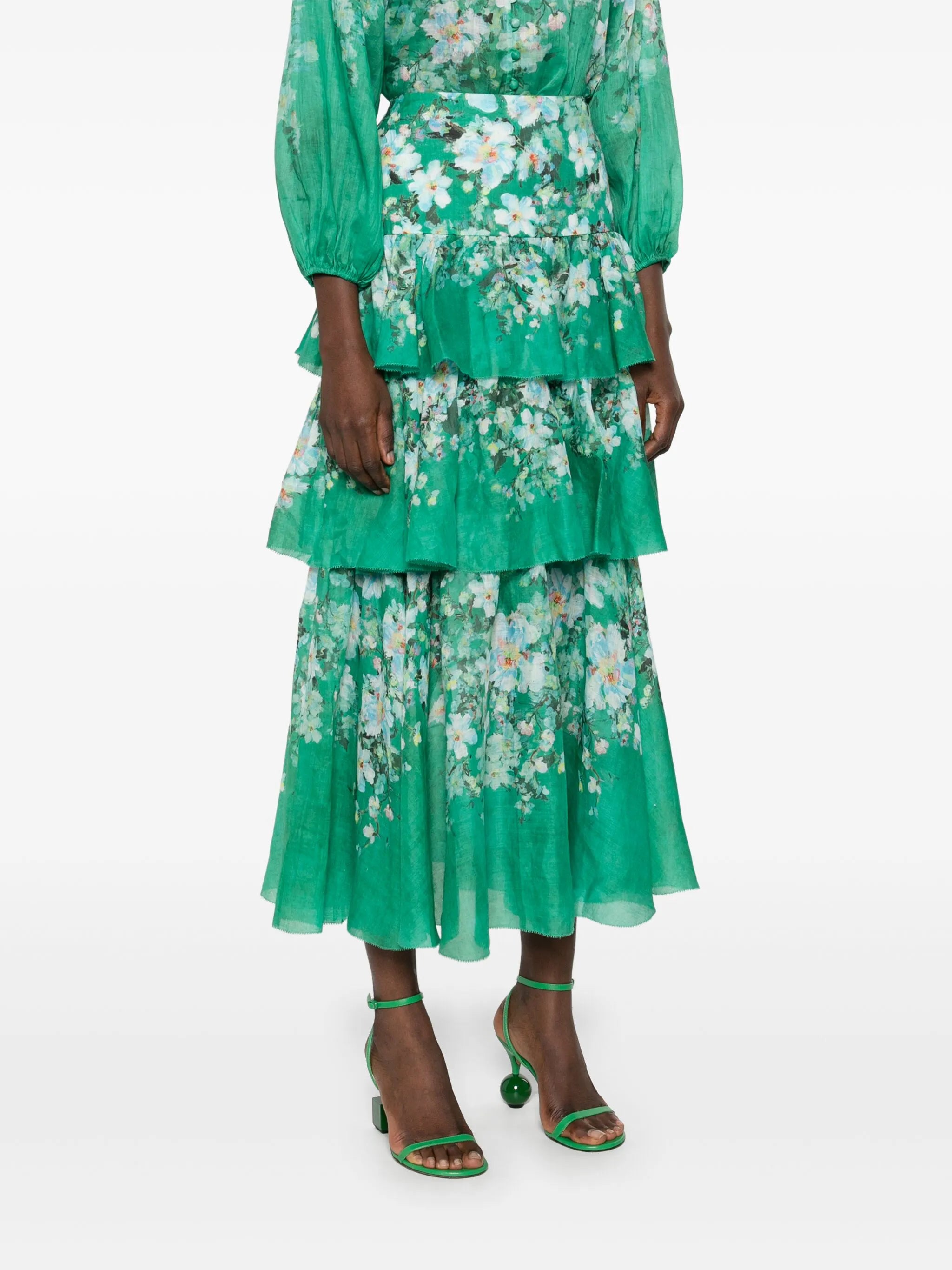Everley midi skirt
