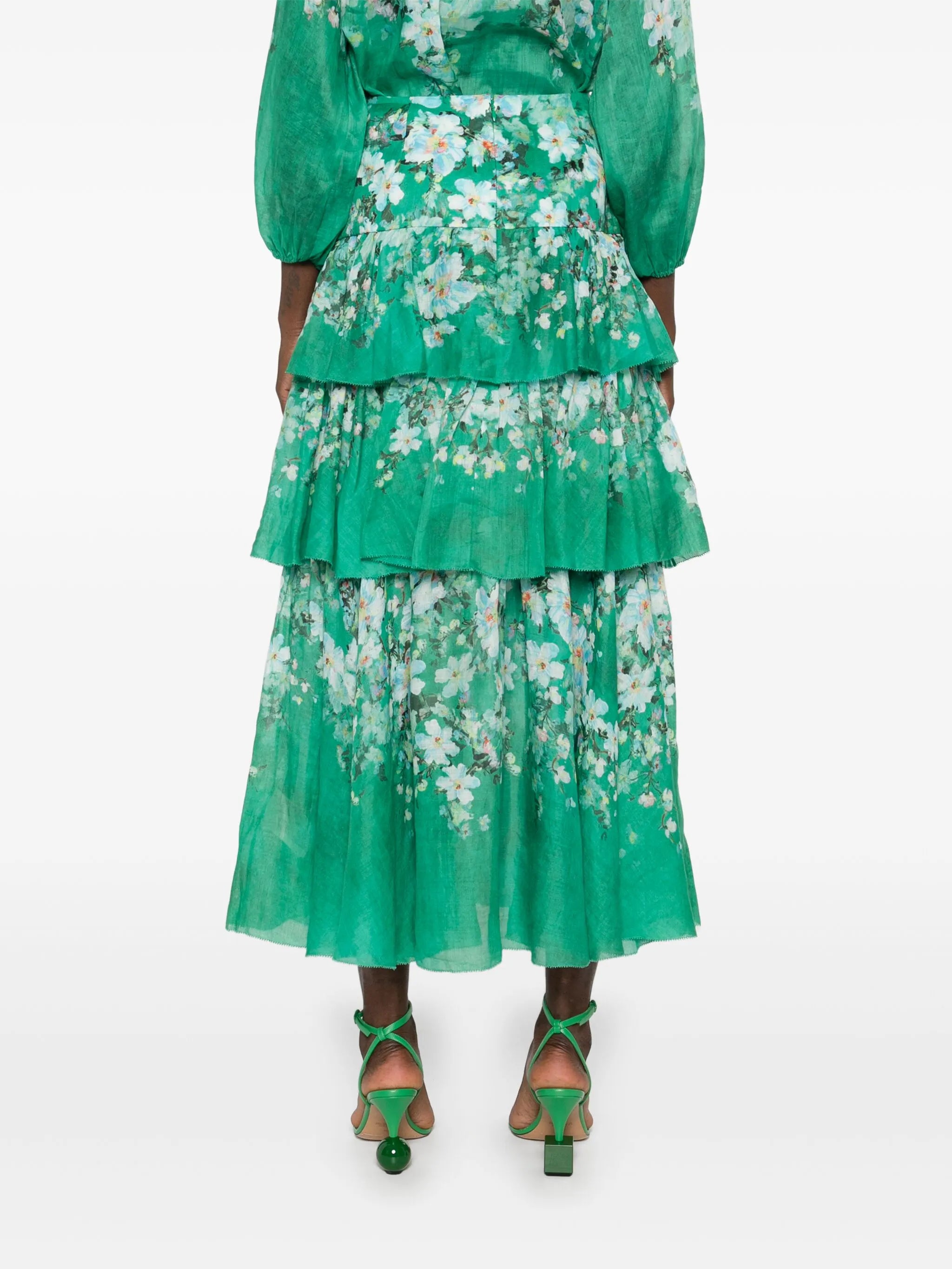 Everley midi skirt