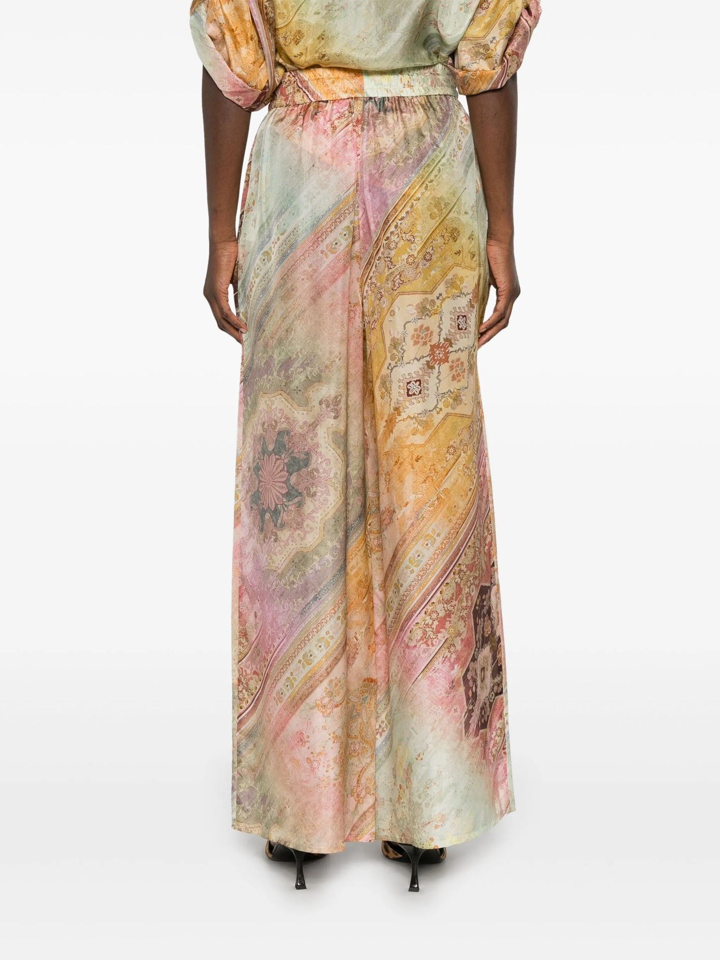 Tallow palazzo trousers