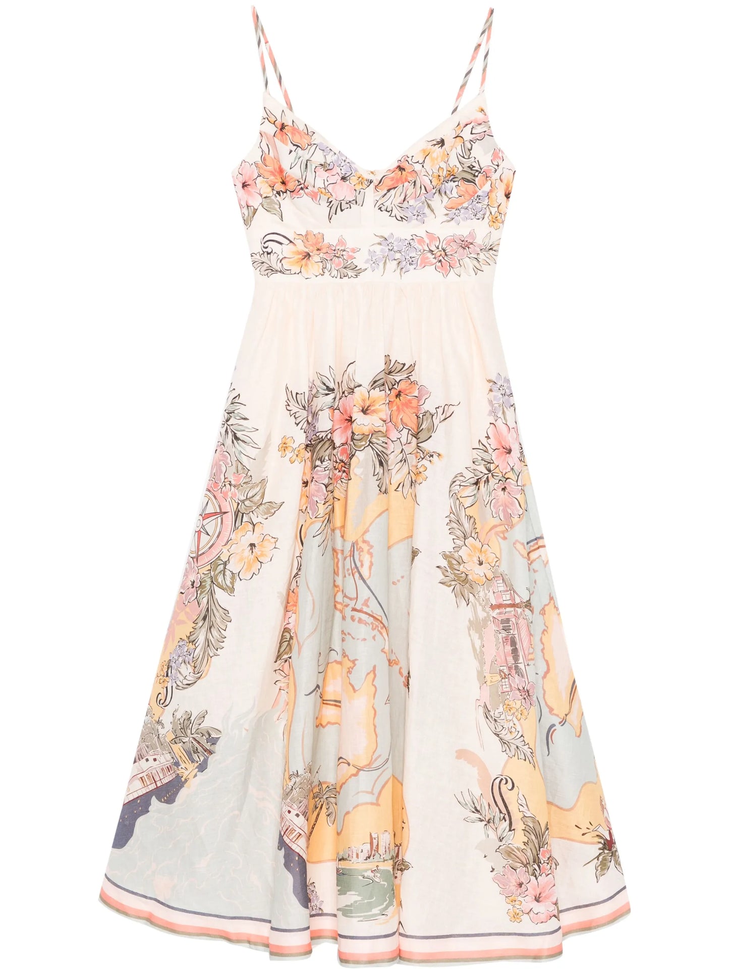 Tallow midi dress