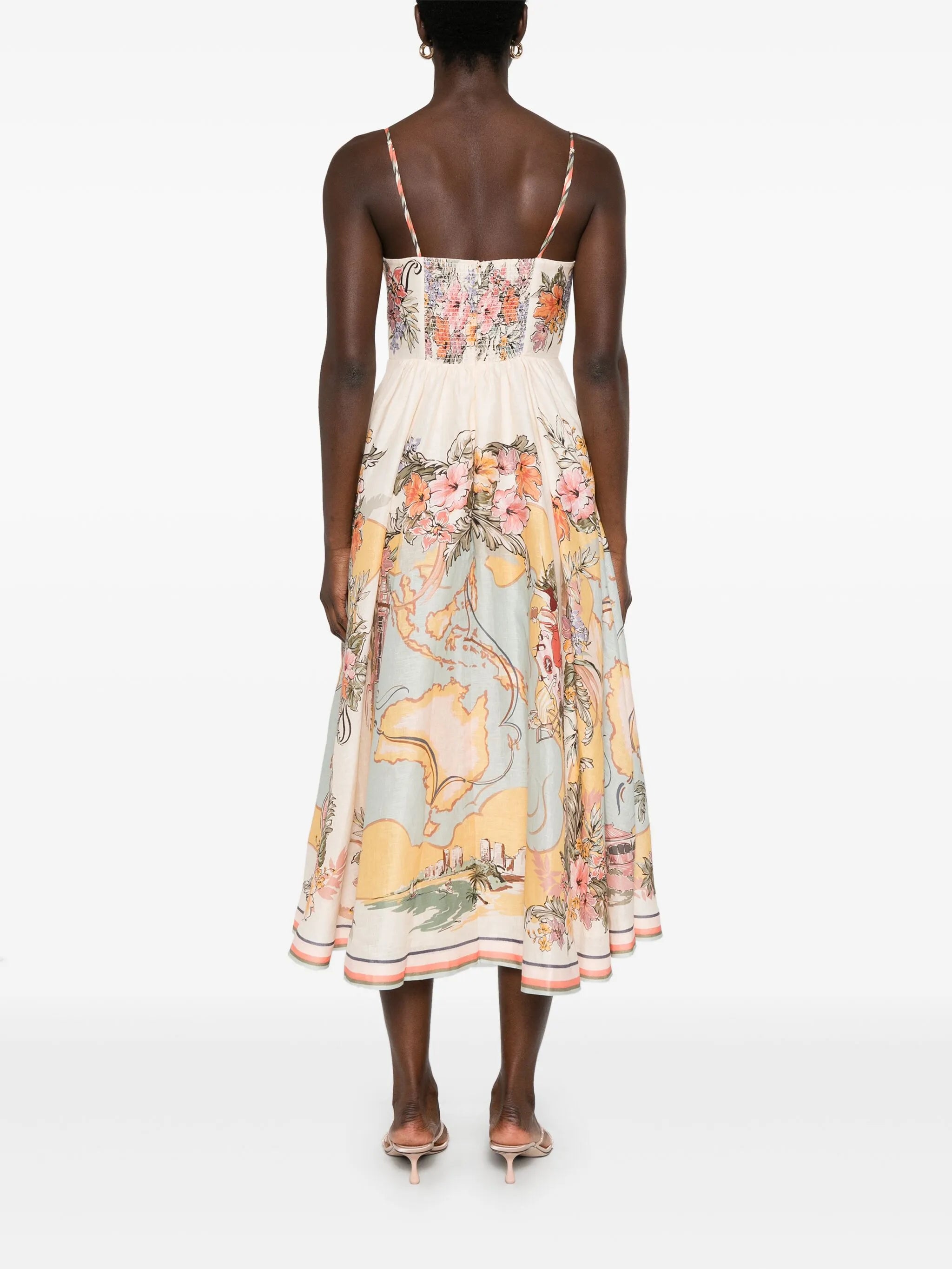 Tallow midi dress