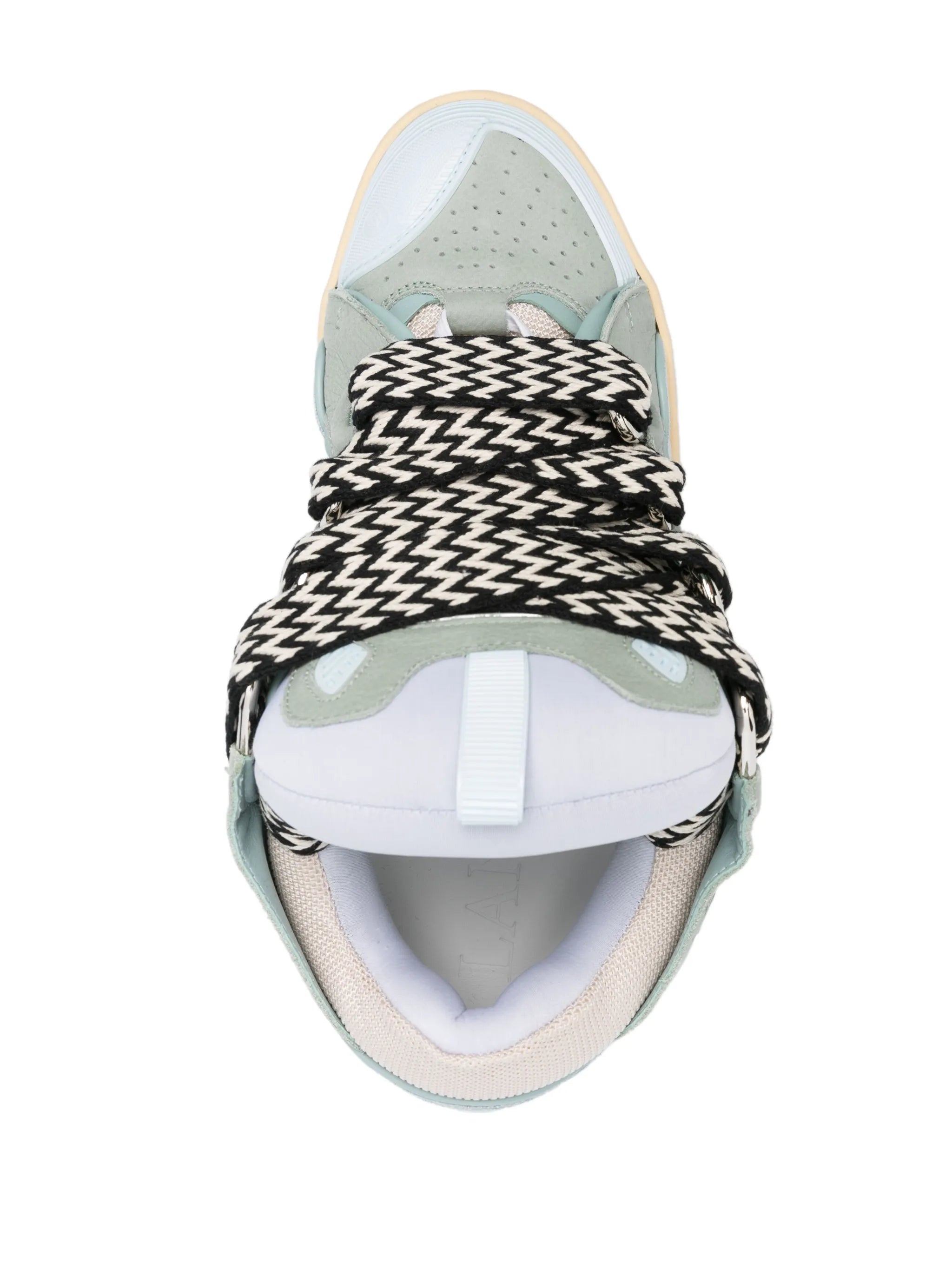 Curb sneakers in leather