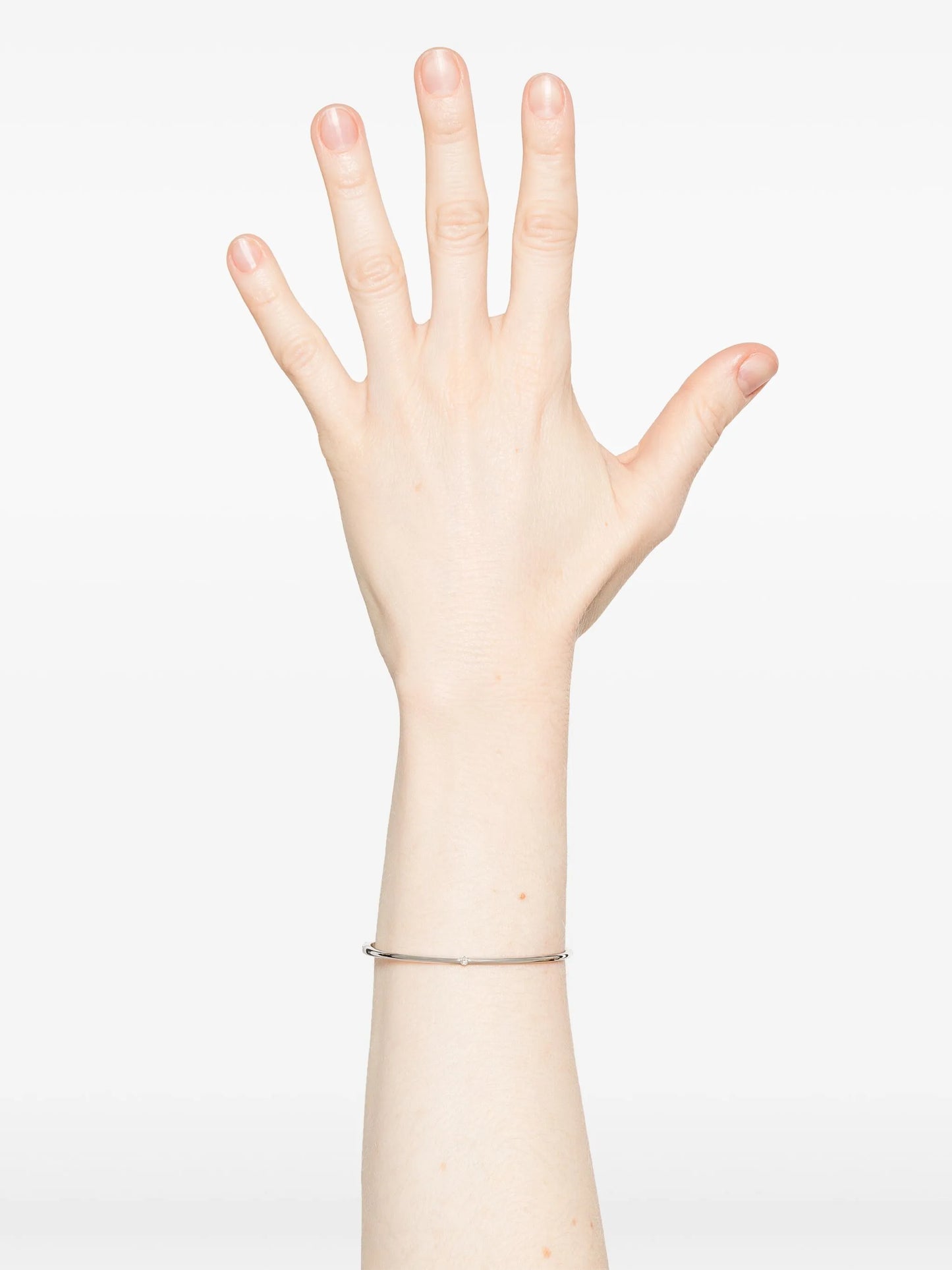 18kt white gold Zeus diamond bracelet