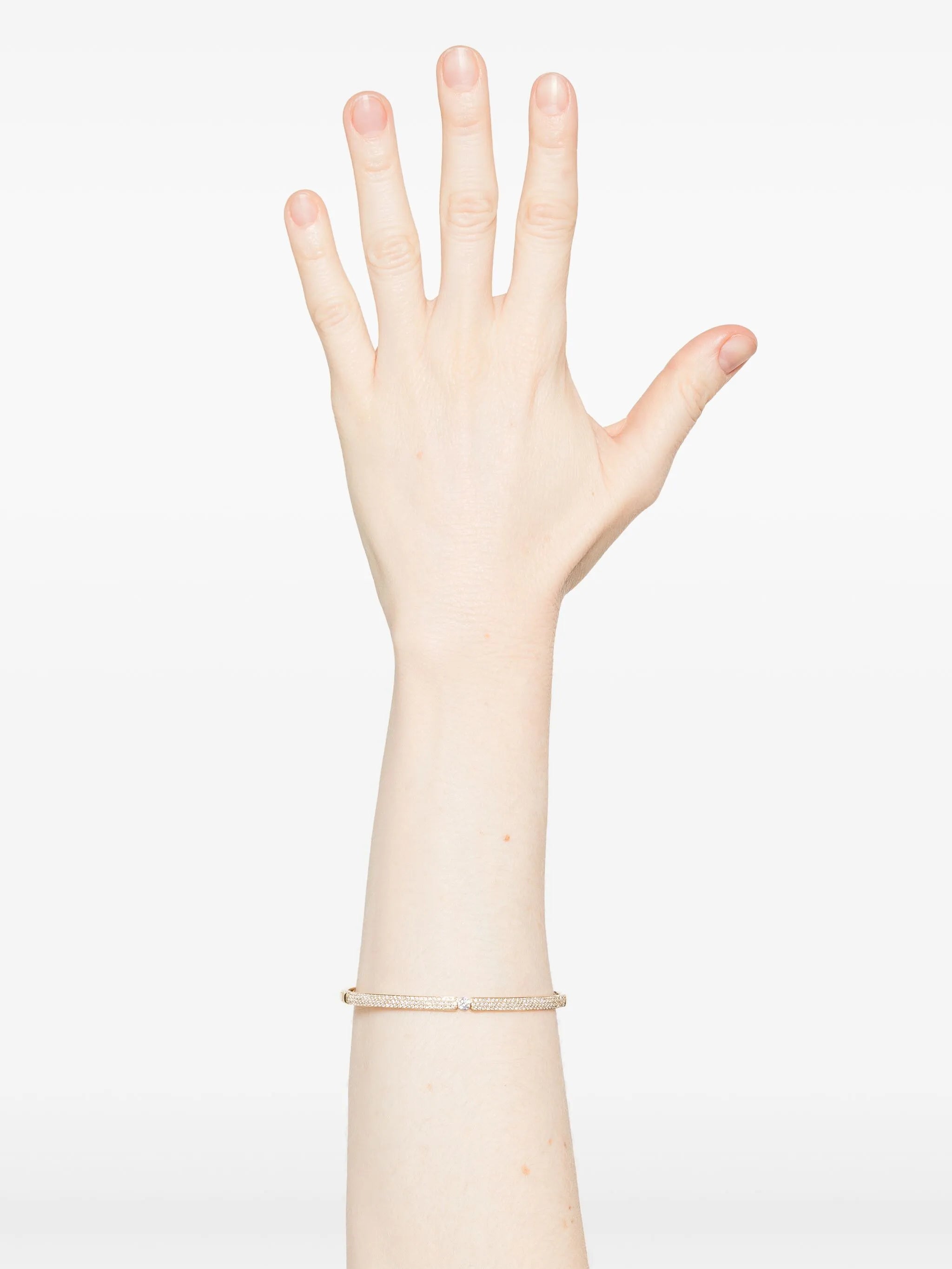 18kt yellow gold Zeus diamond bracelet