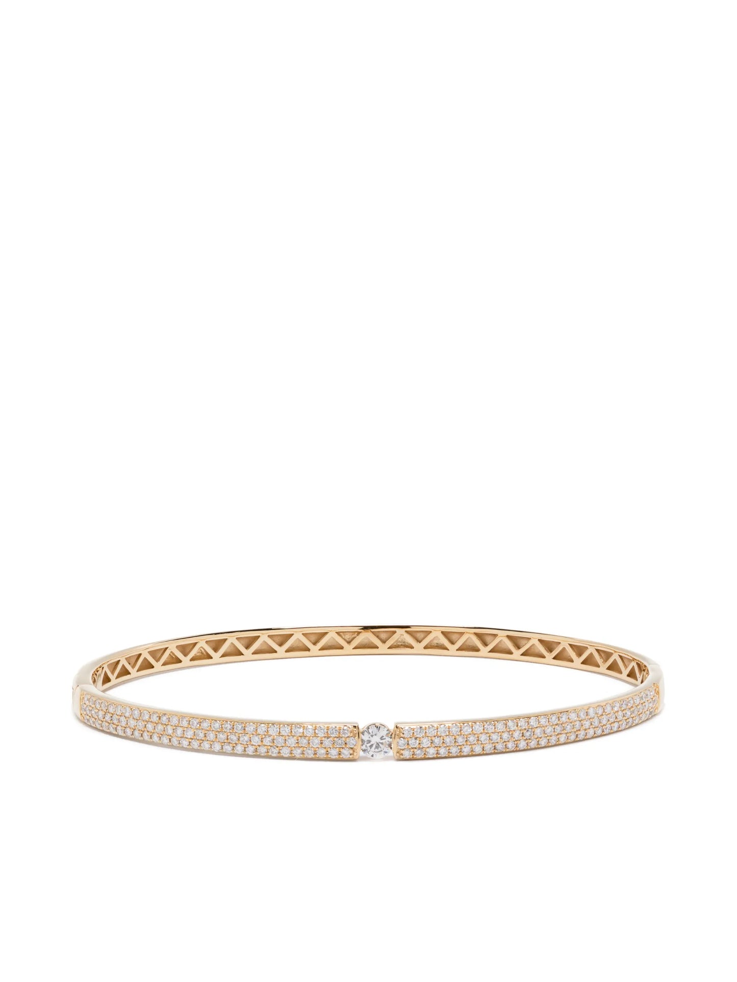 18kt yellow gold Zeus diamond bracelet