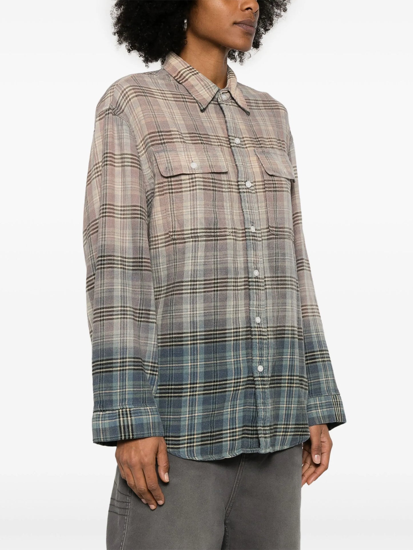 checked shirt