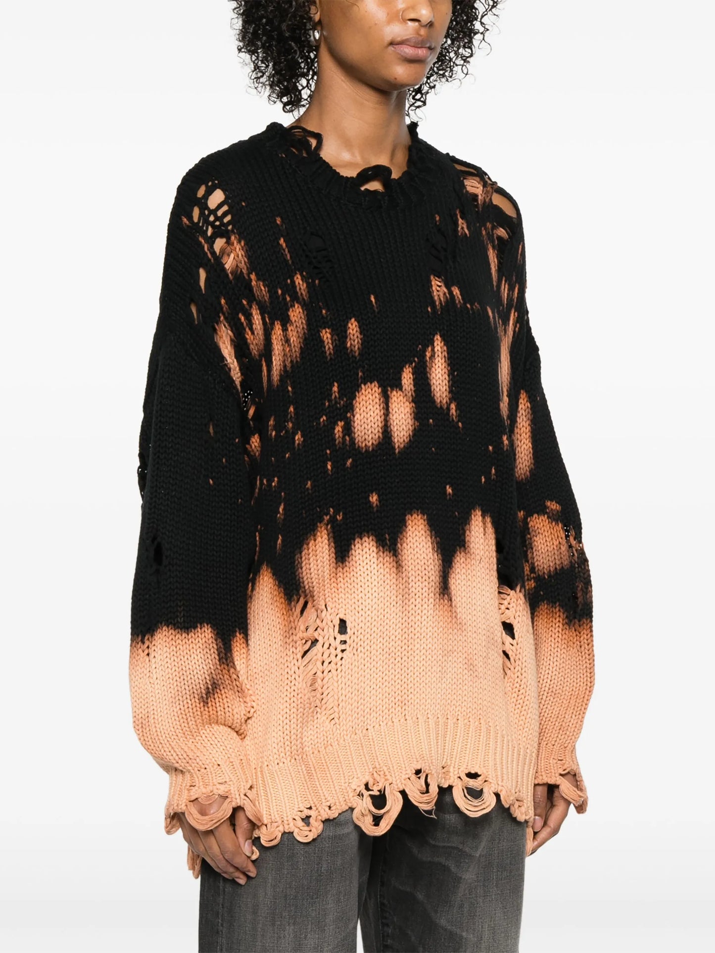 bleached sweater