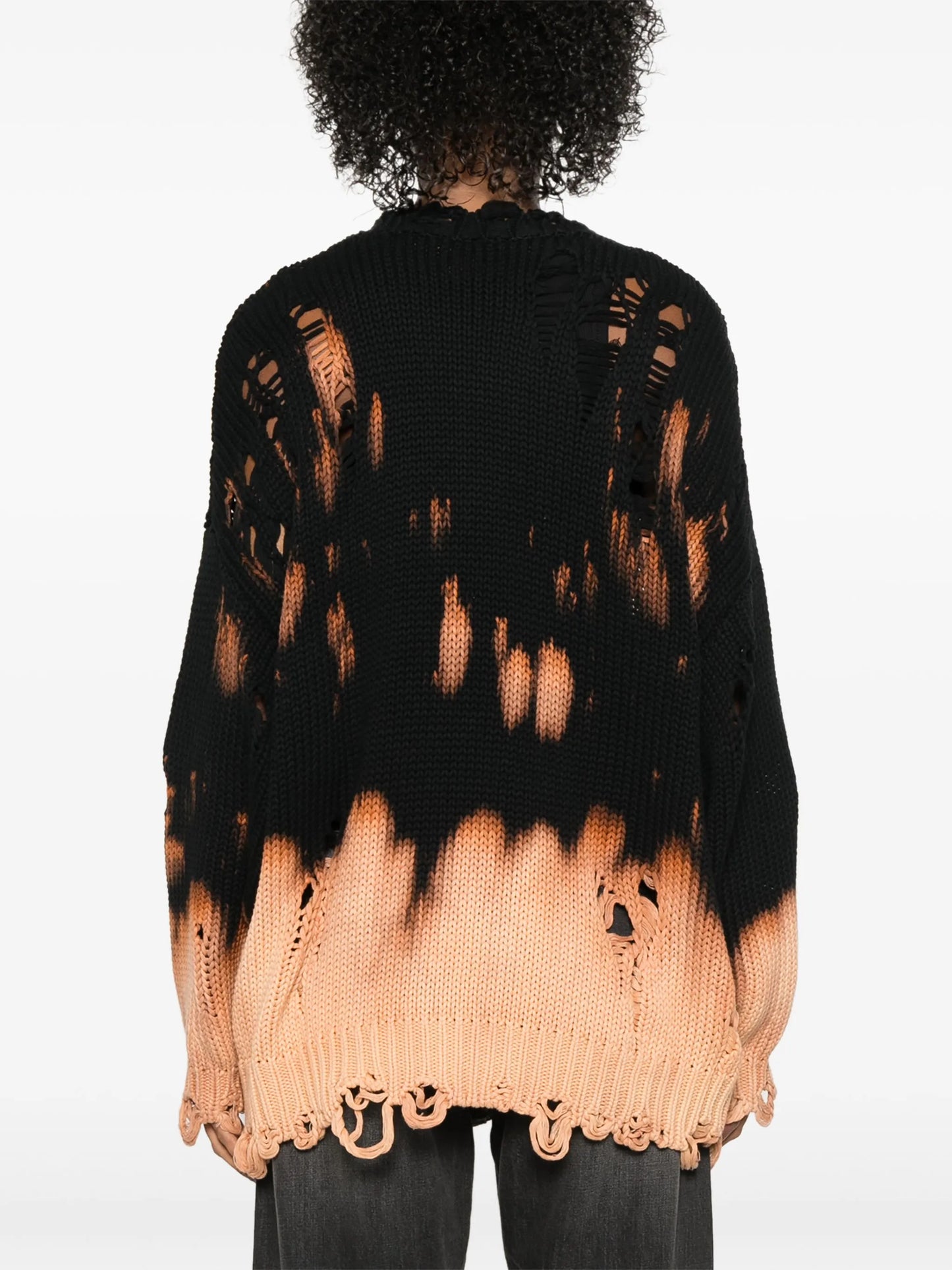 bleached sweater