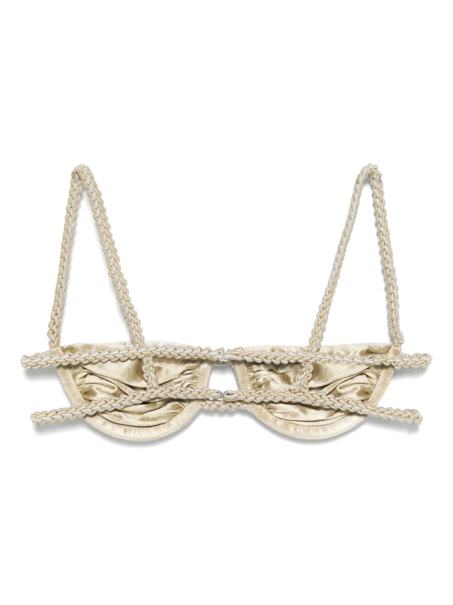 double-chain bikini top
