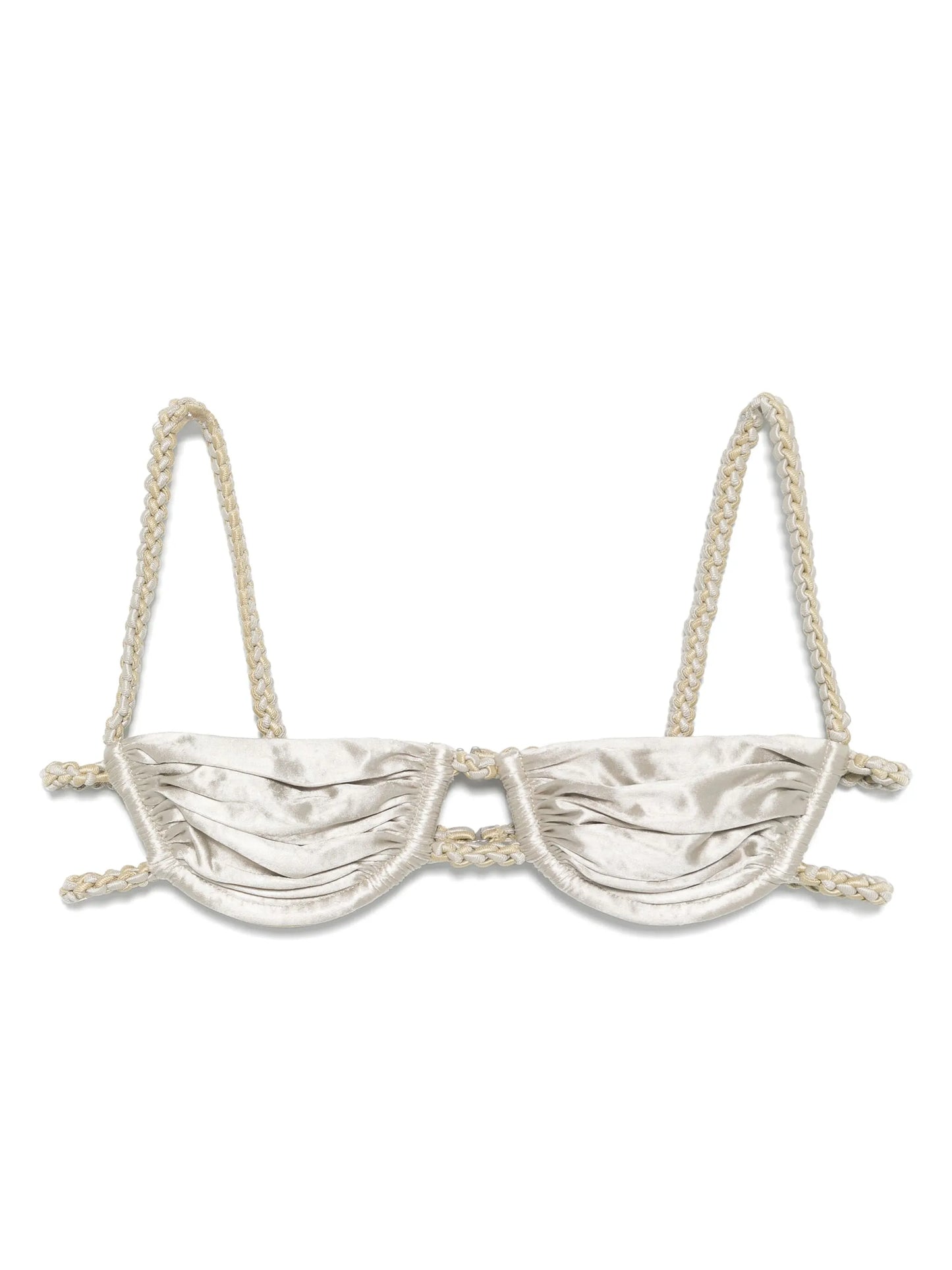 double-chain bikini top