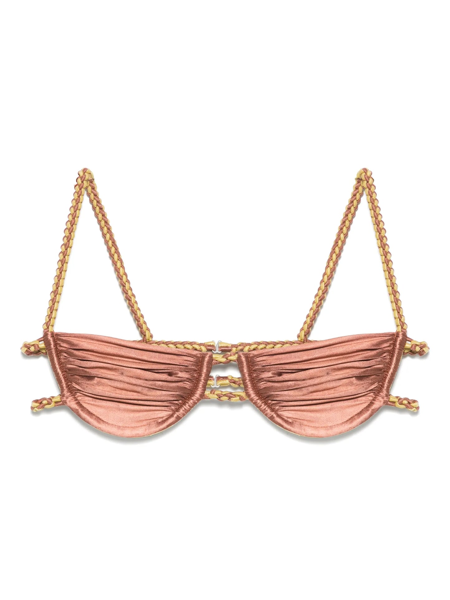 double-chain bikini top