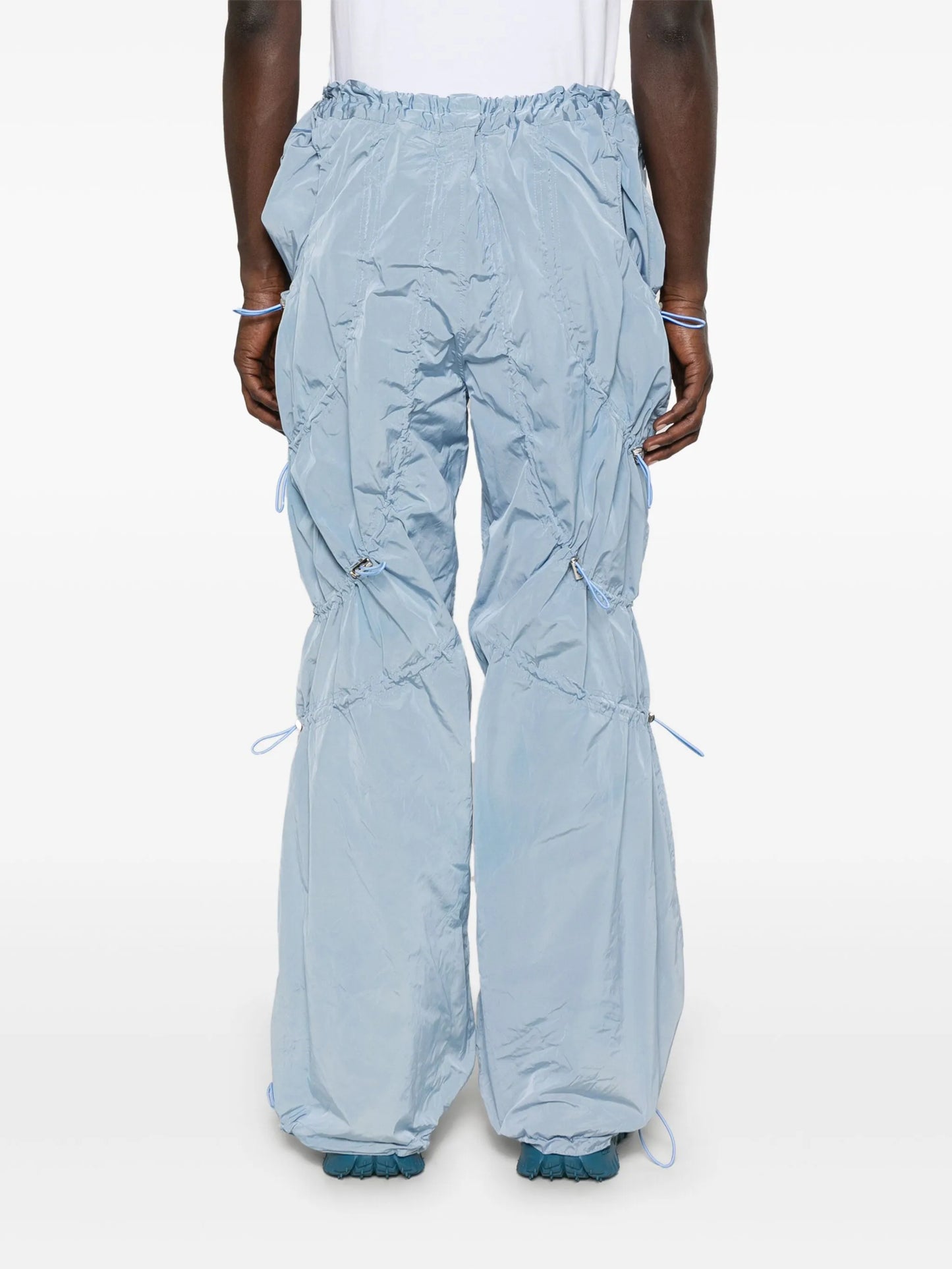 drawstring-detail trousers