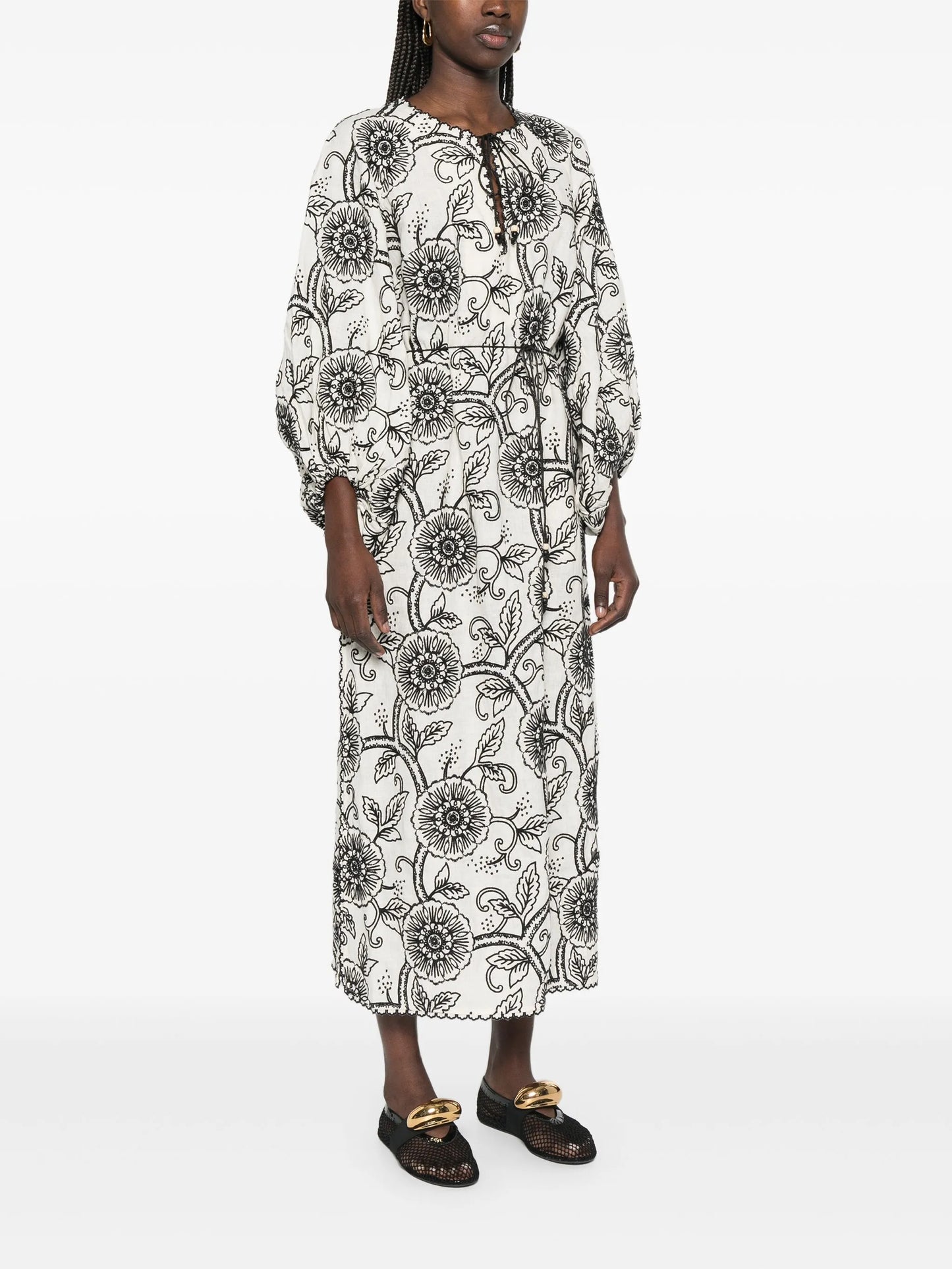 Tallow midi dress