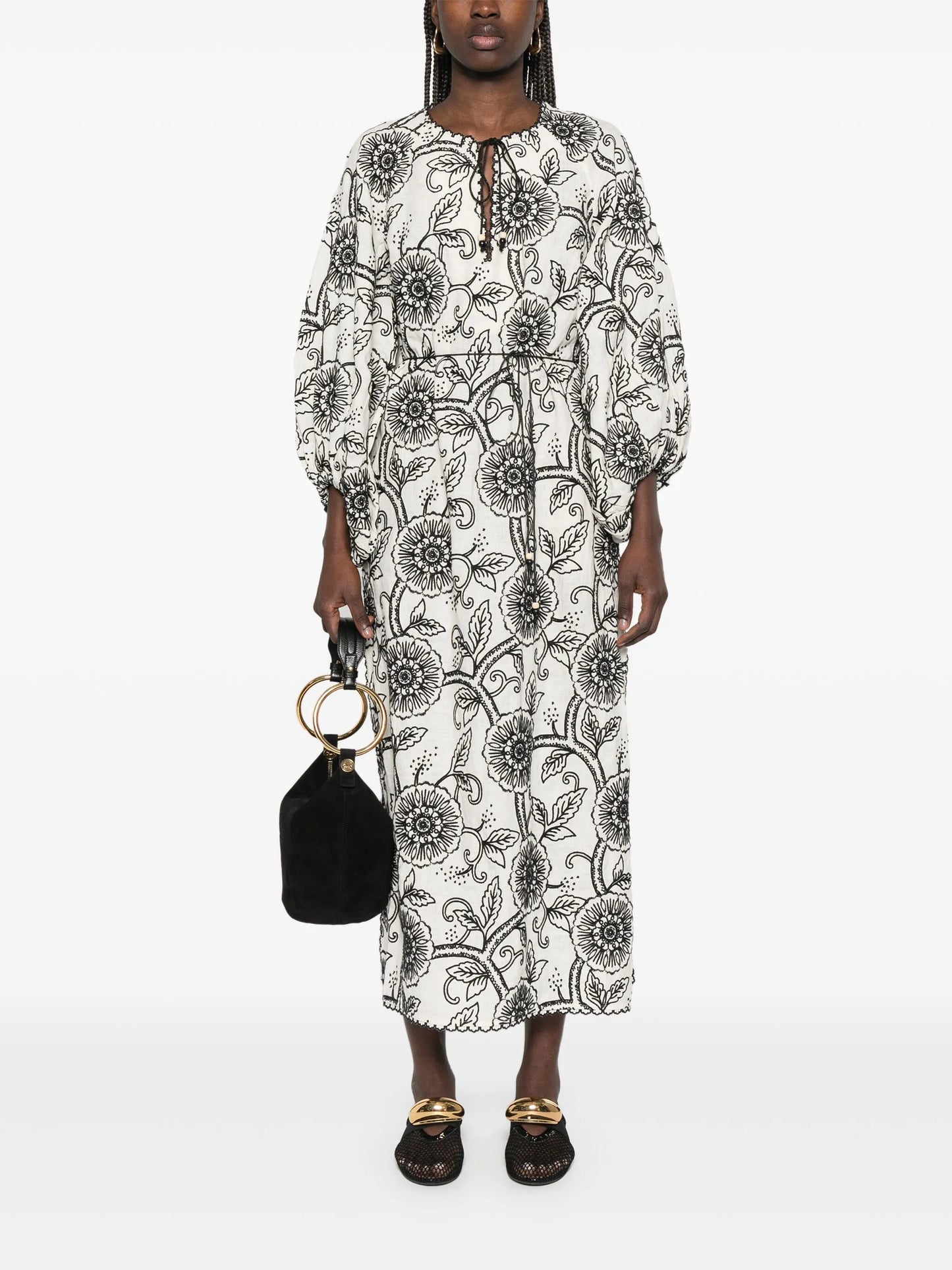 Tallow midi dress