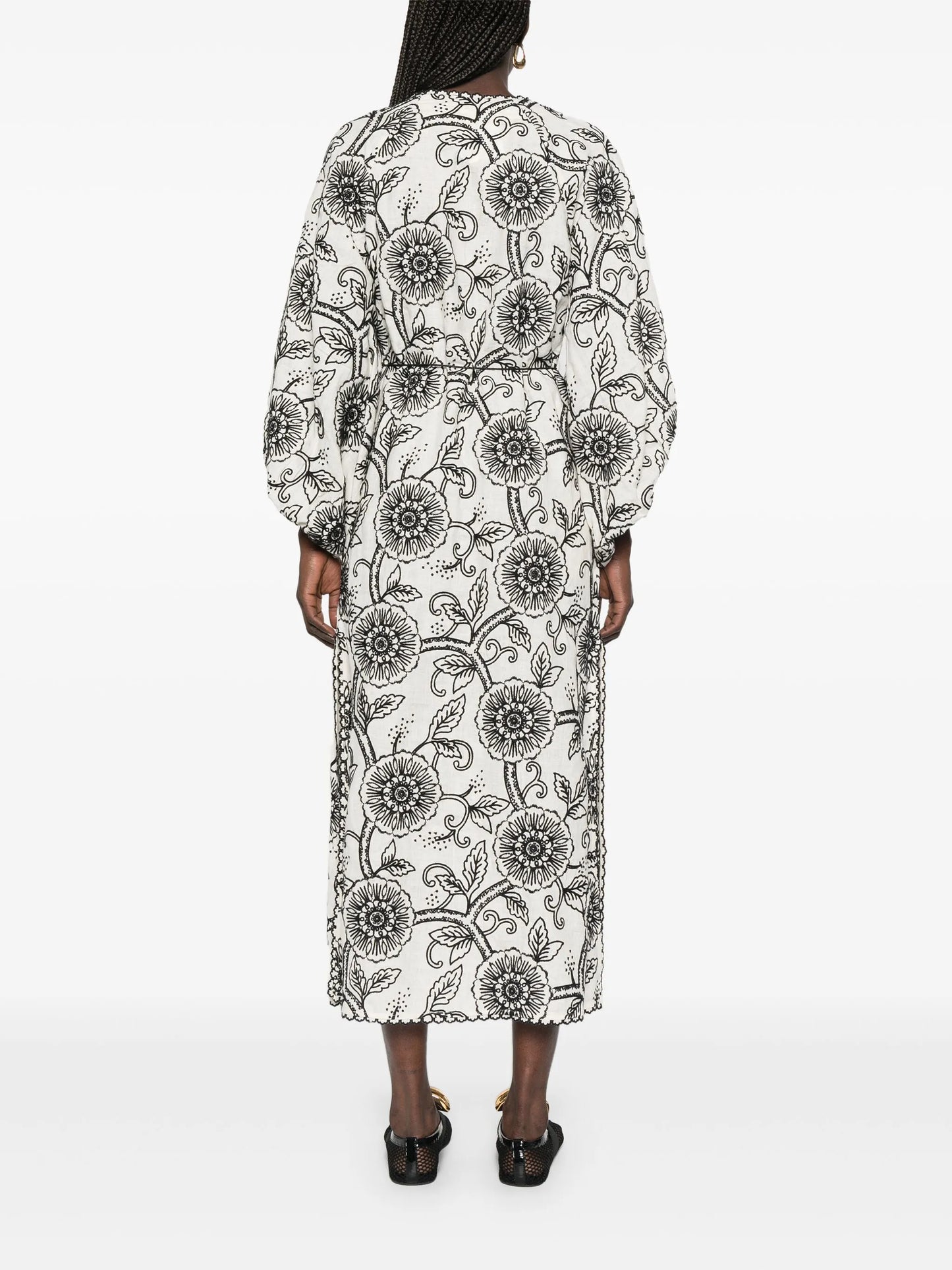 Tallow midi dress