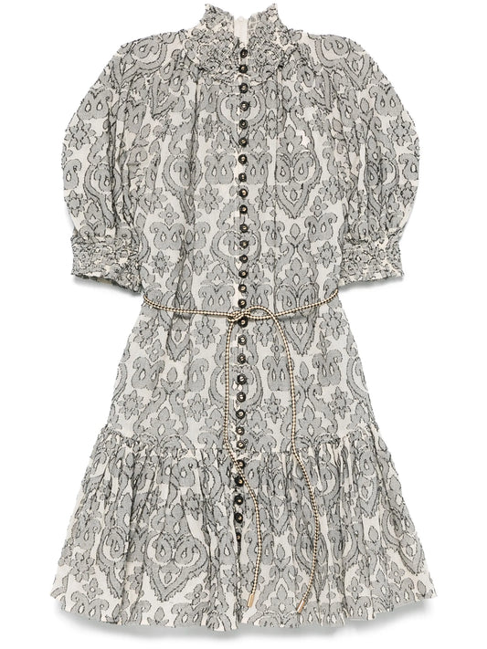 Wylie Lantern mini dress