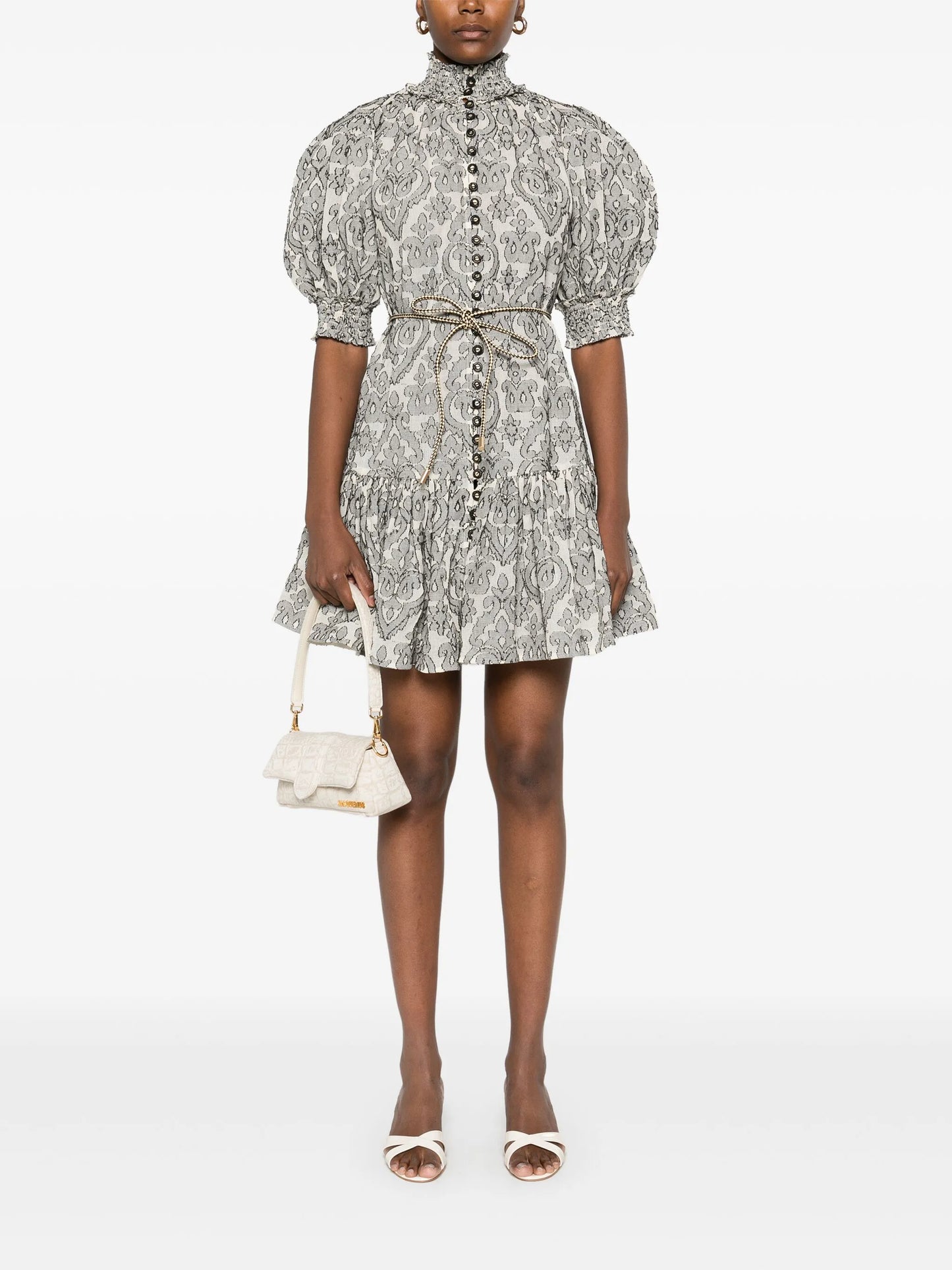 Wylie Lantern mini dress