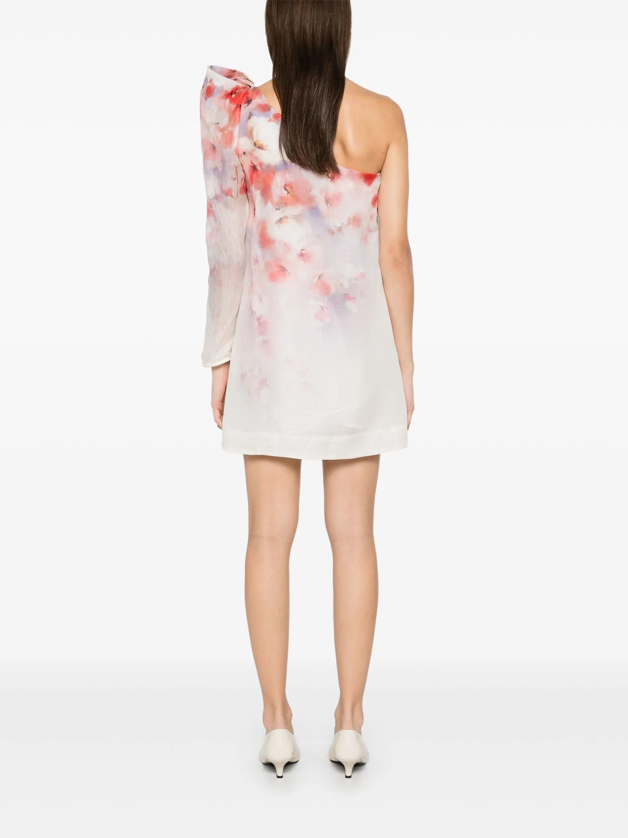 Crush Asymmetrical mini dress
