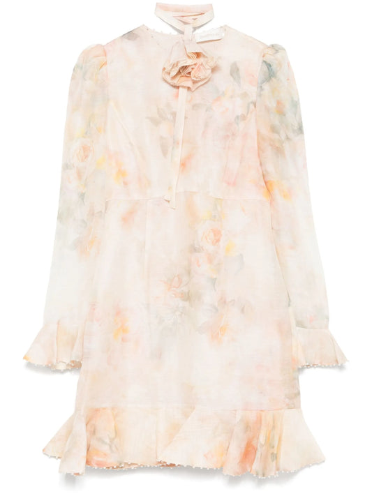 Crush Flower mini dress