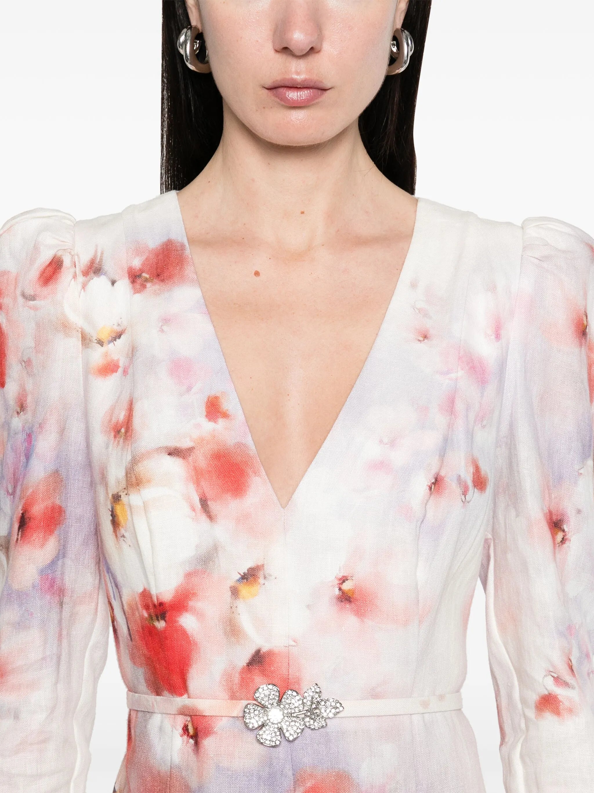 Crush midi dress