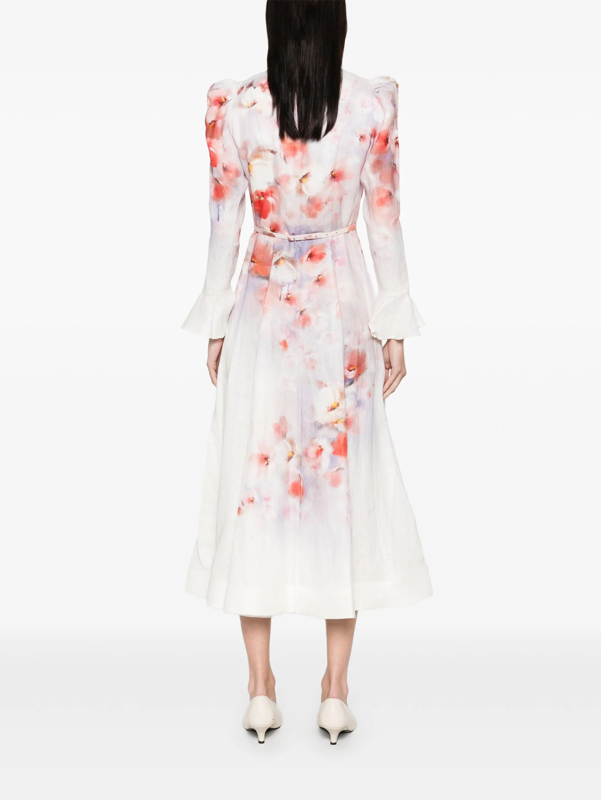 Crush midi dress