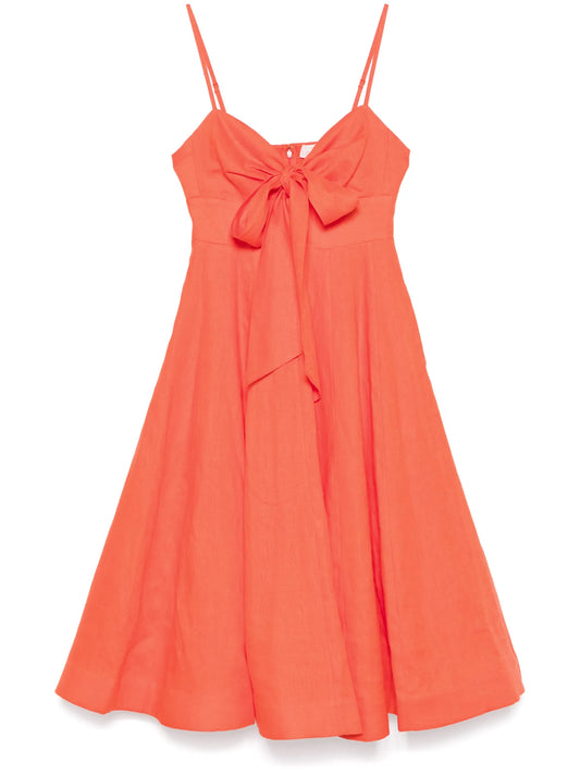Crush midi dress