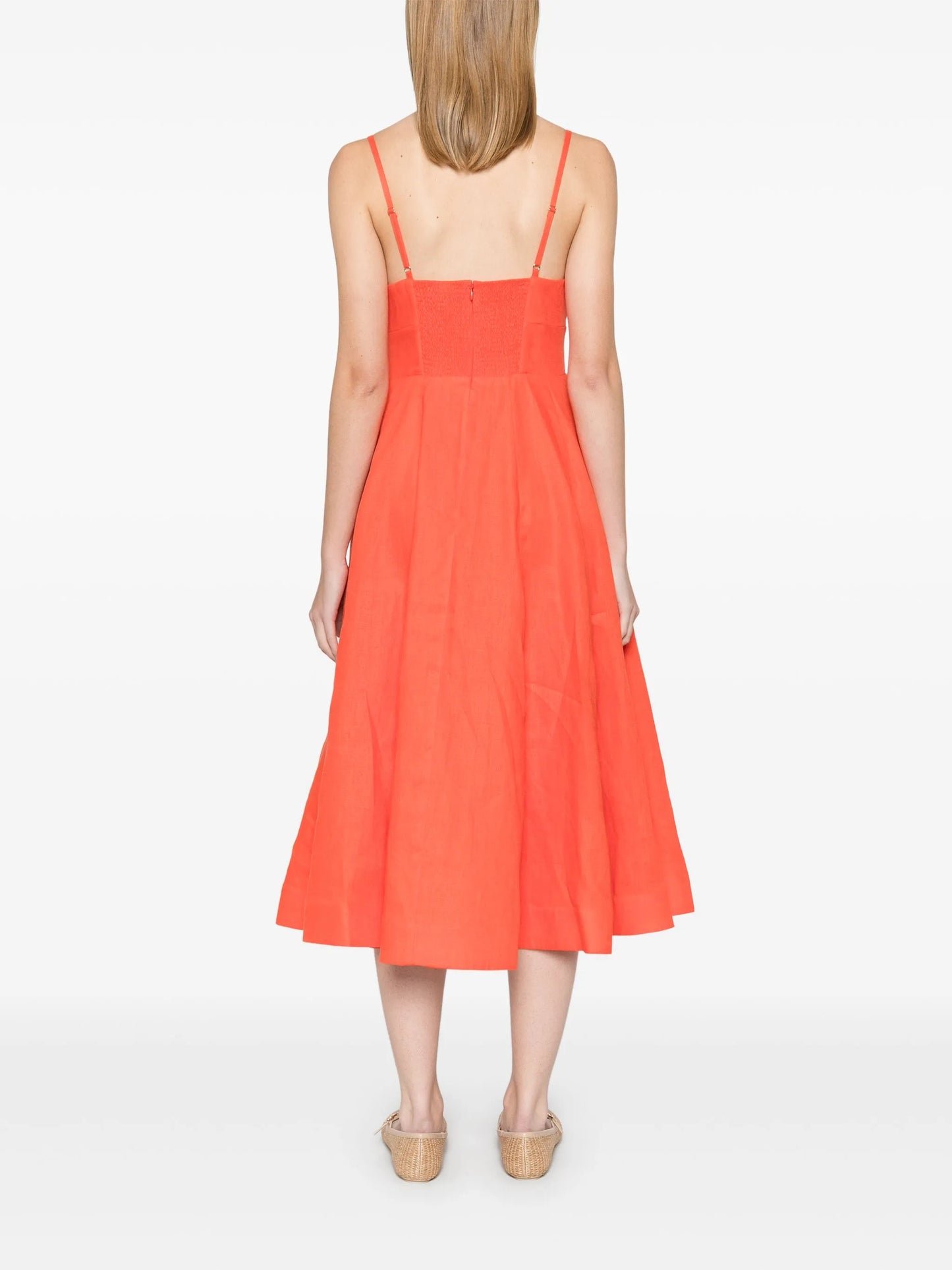 Crush midi dress