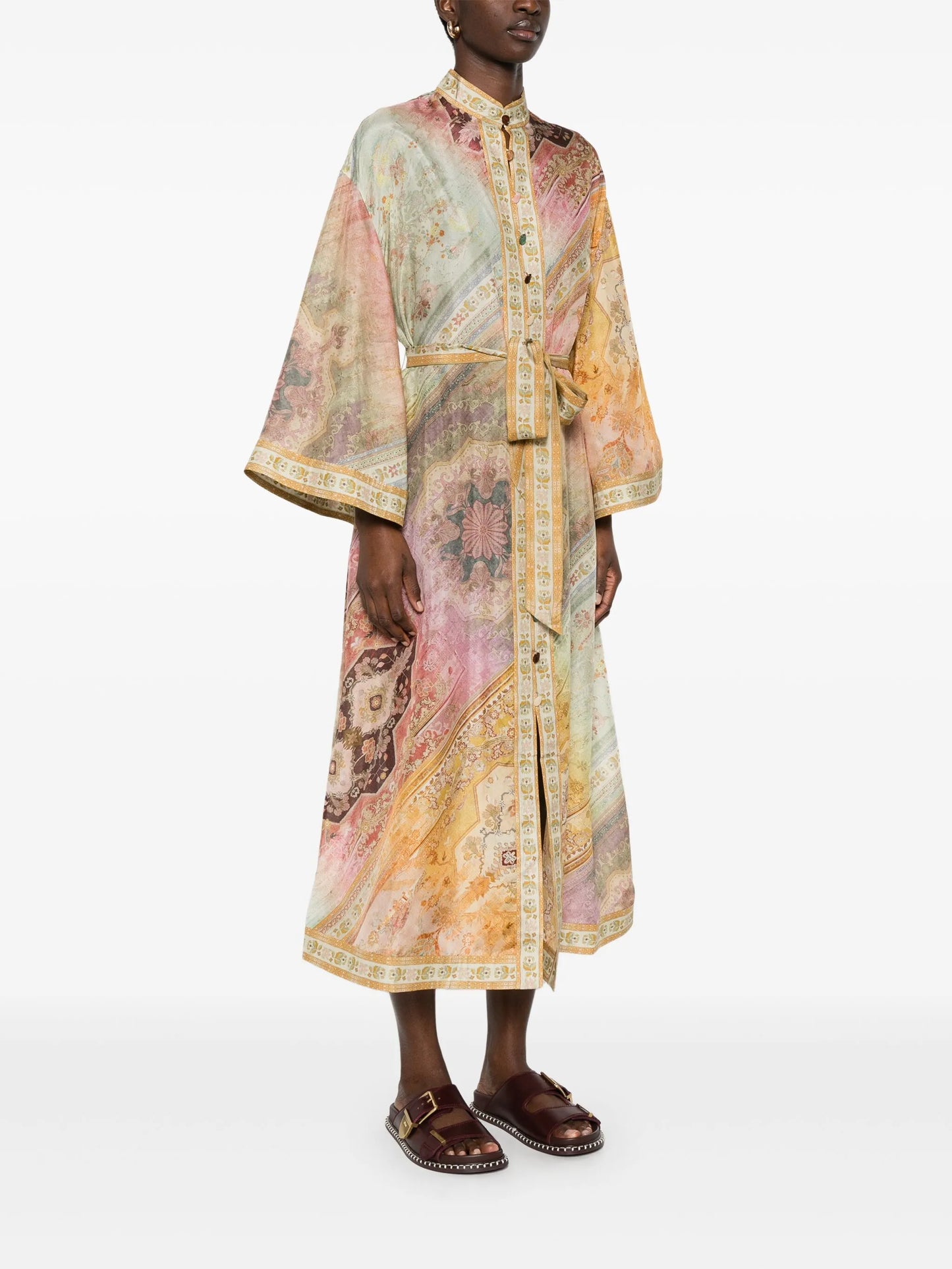 Tallow midi shirt dress