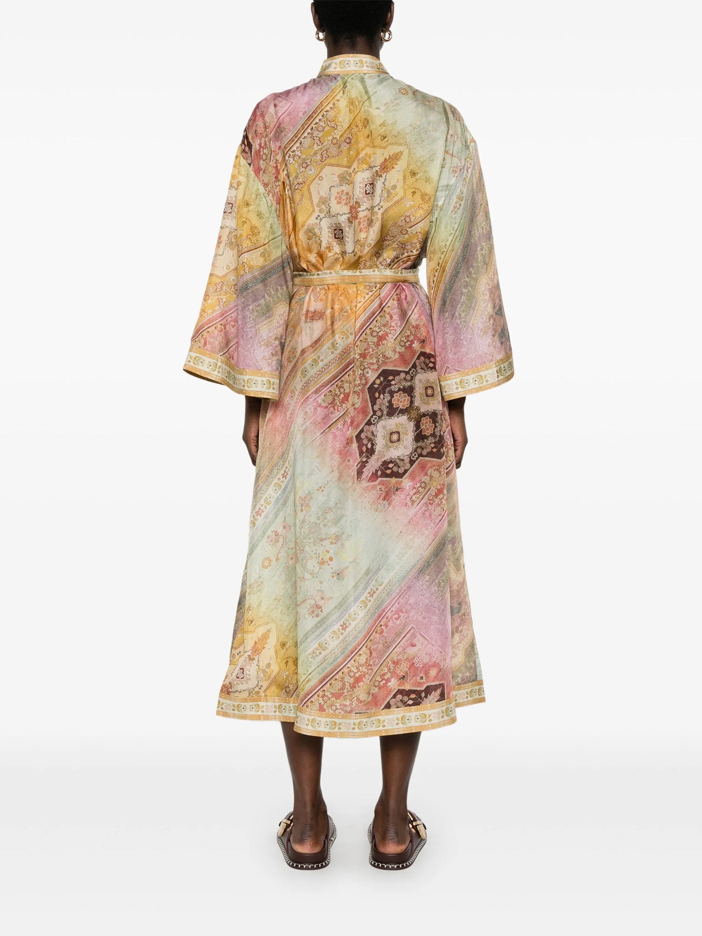 Tallow midi shirt dress