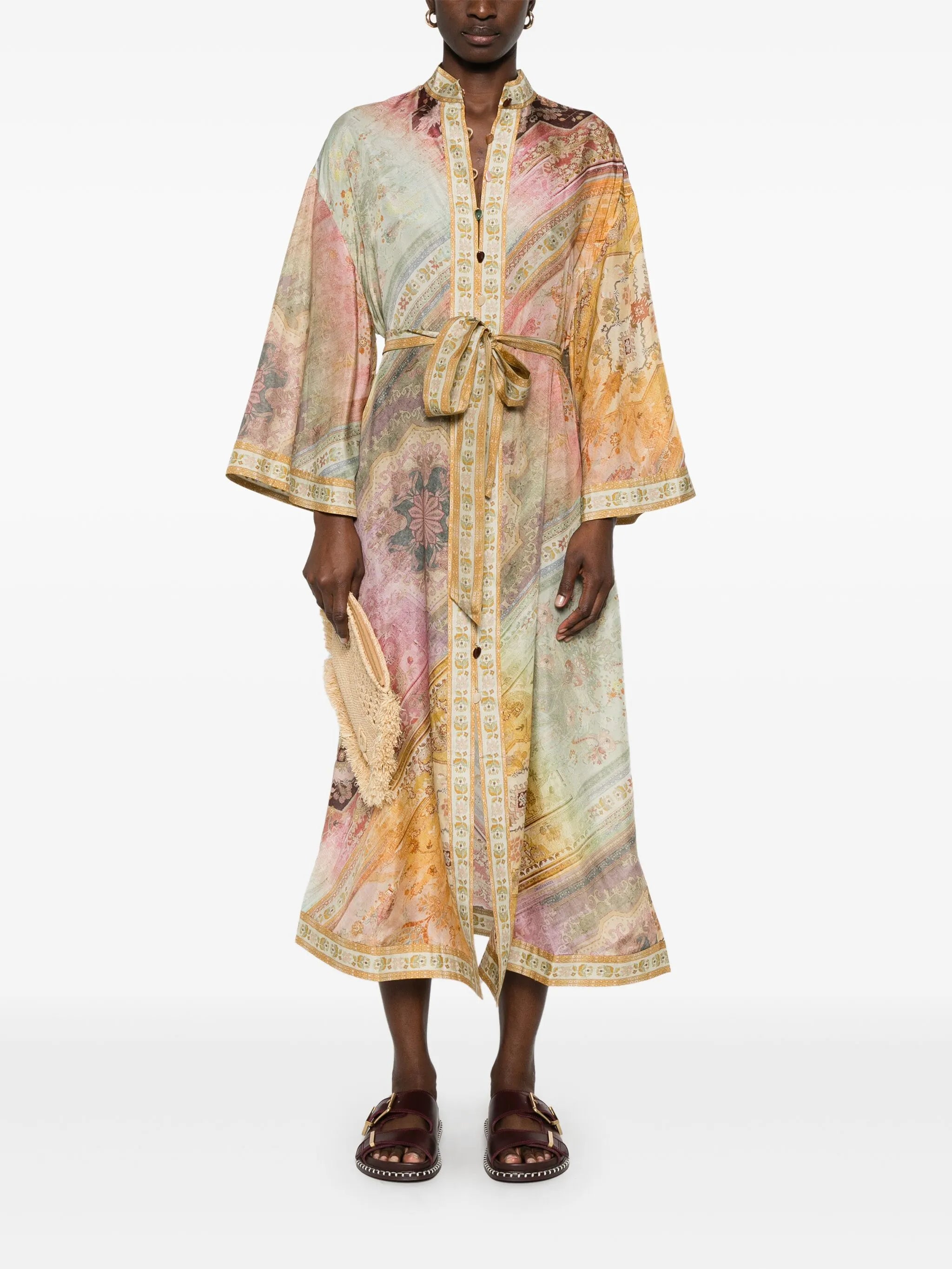 Tallow midi shirt dress