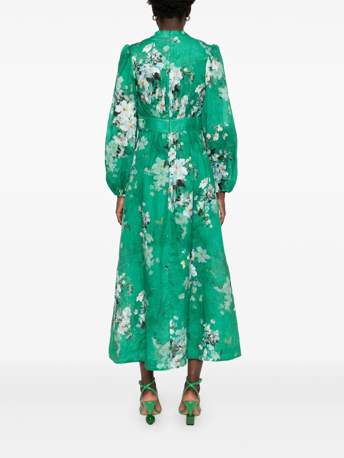 Everley Plunge midi dress