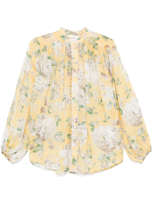 acacia scallop shirt