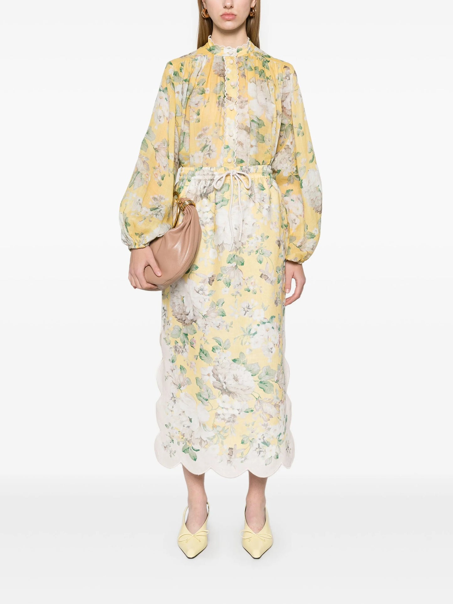 acacia scallop shirt