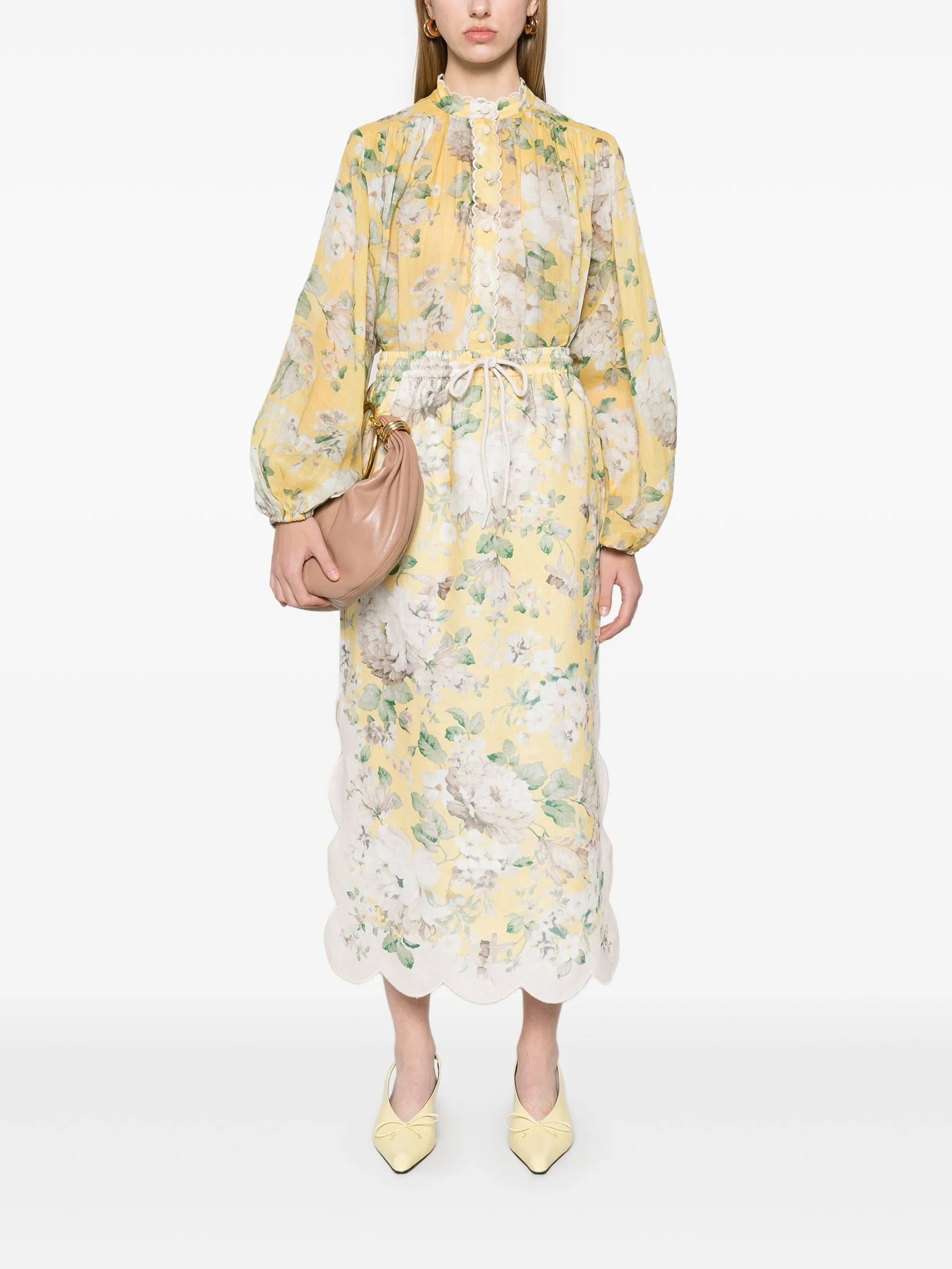 acacia scallop shirt