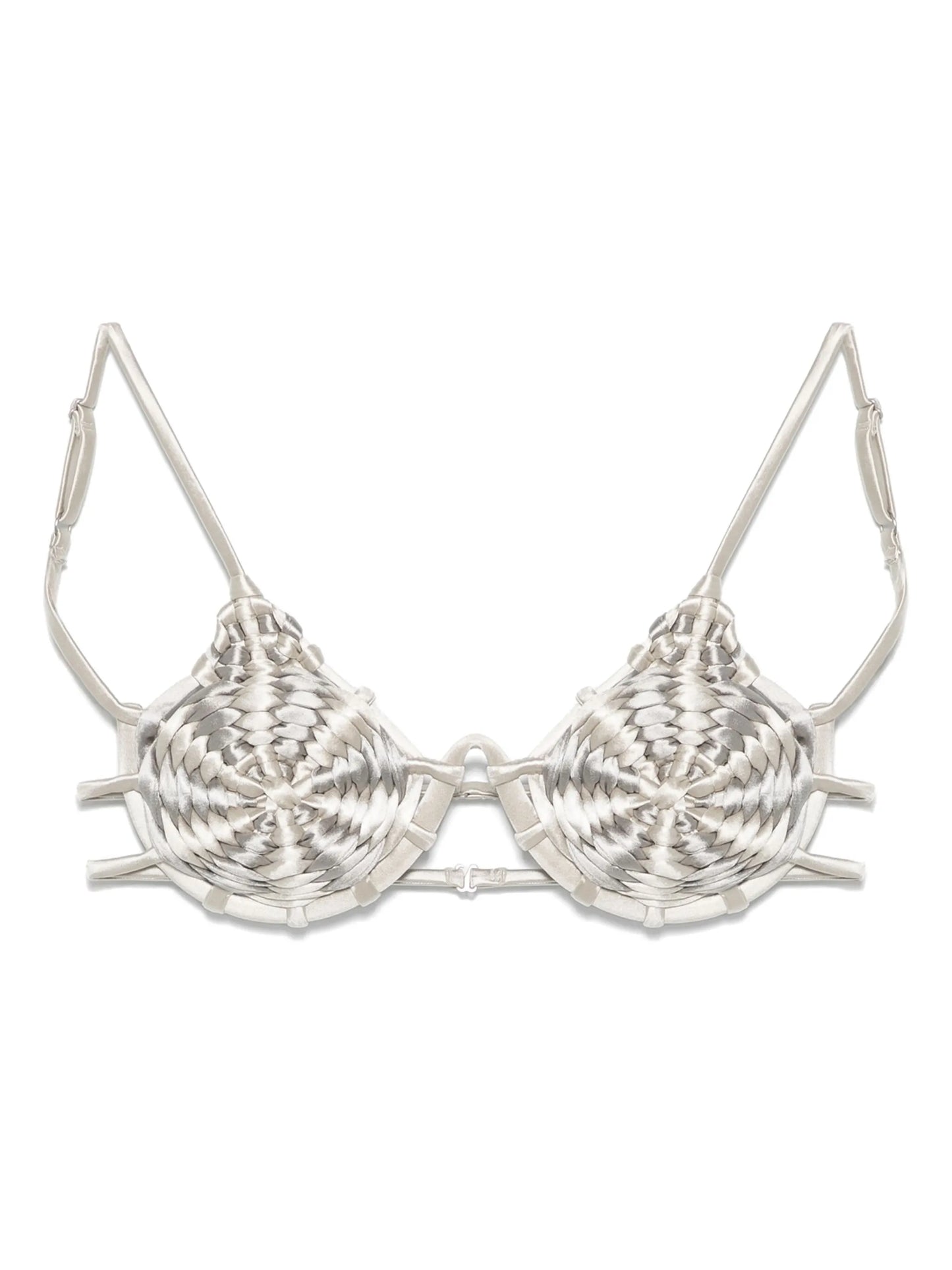 spiral-weave bikini top