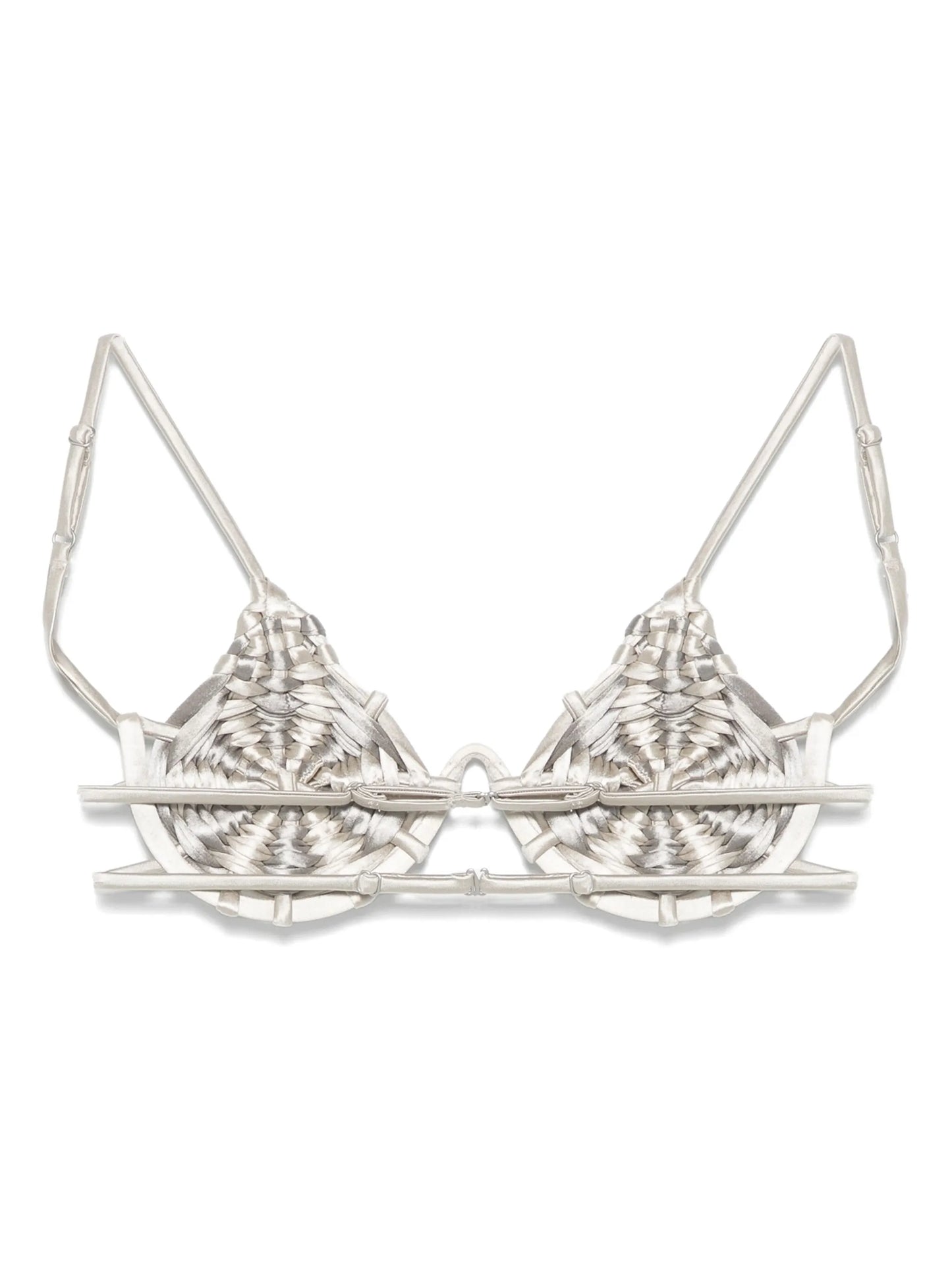 spiral-weave bikini top