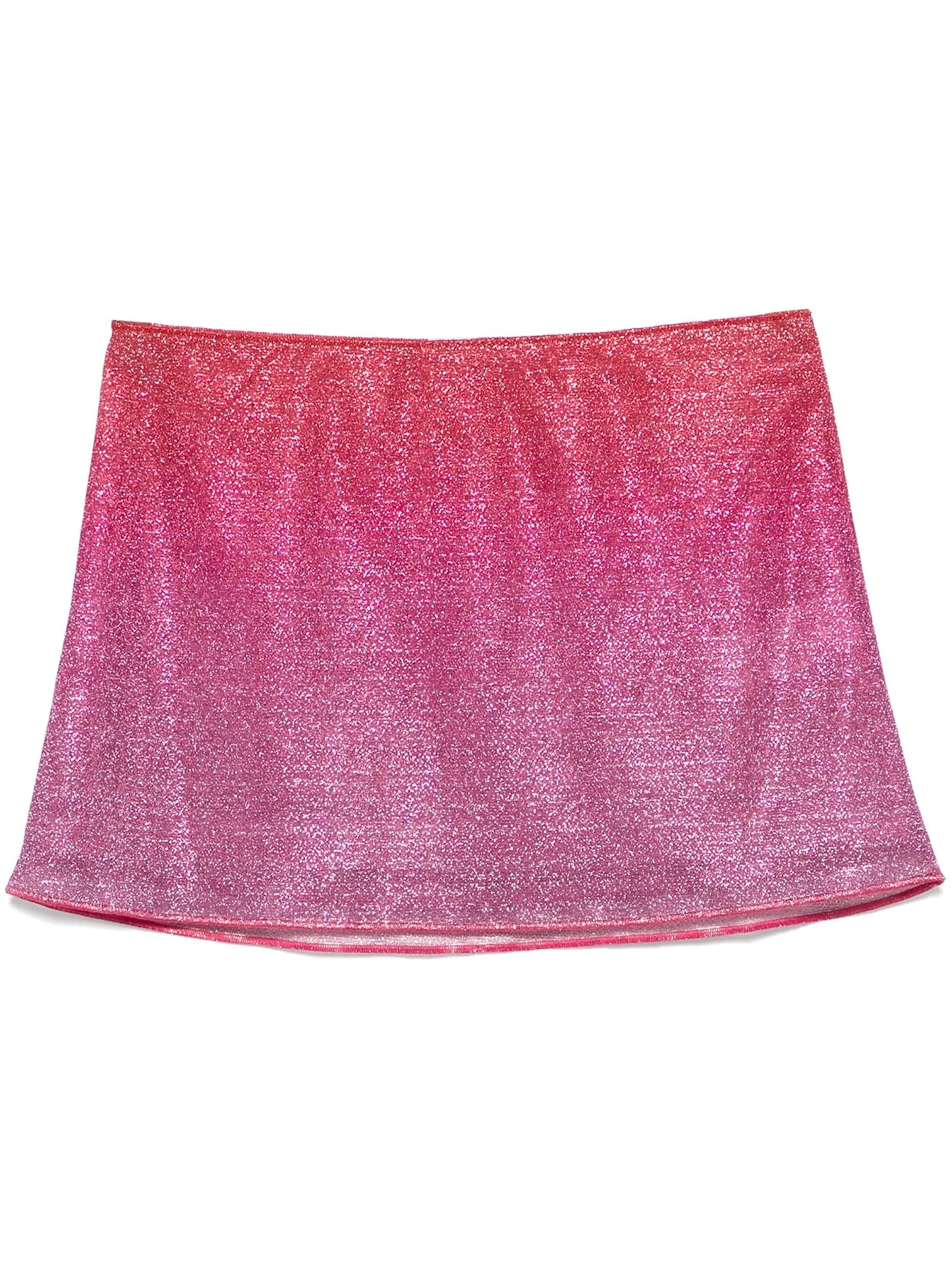 lurex mini skirt