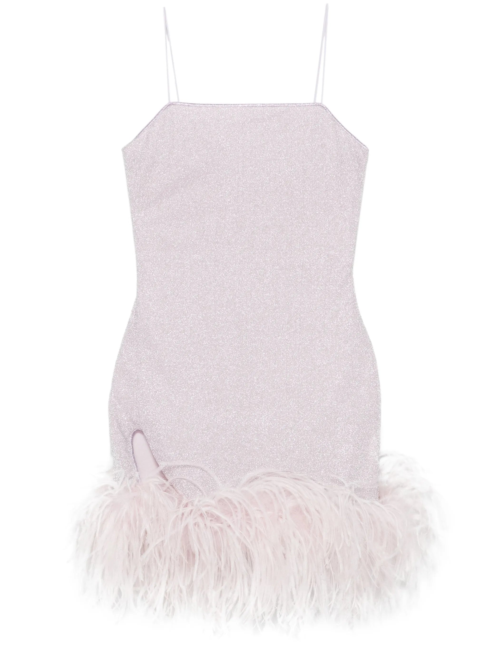 Plumage mini dress