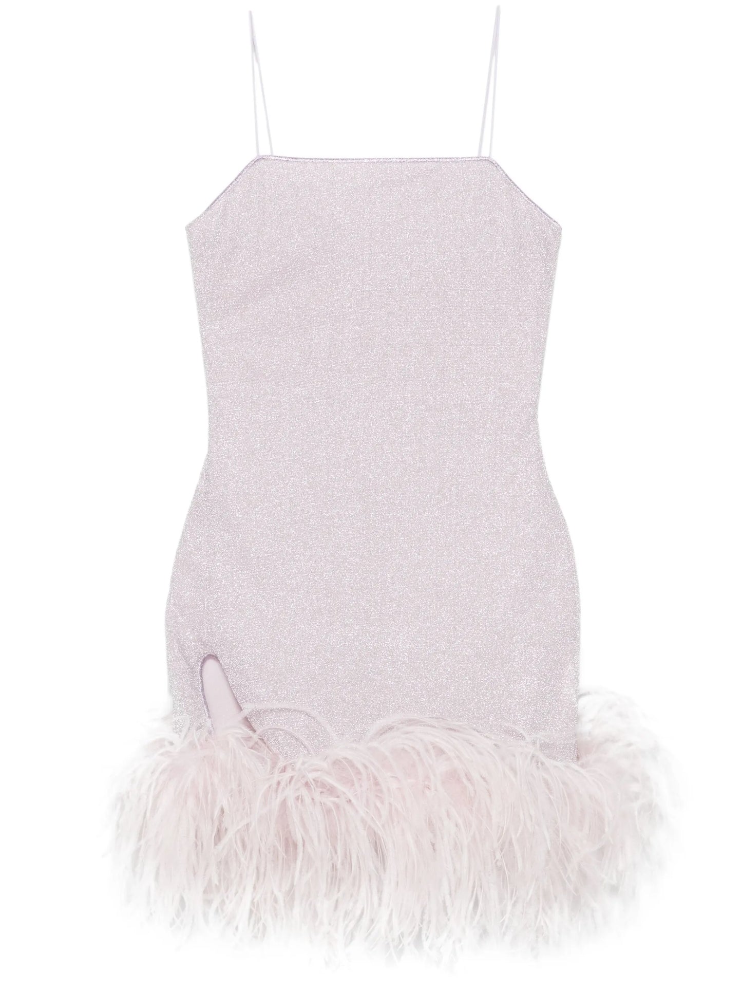 Plumage mini dress