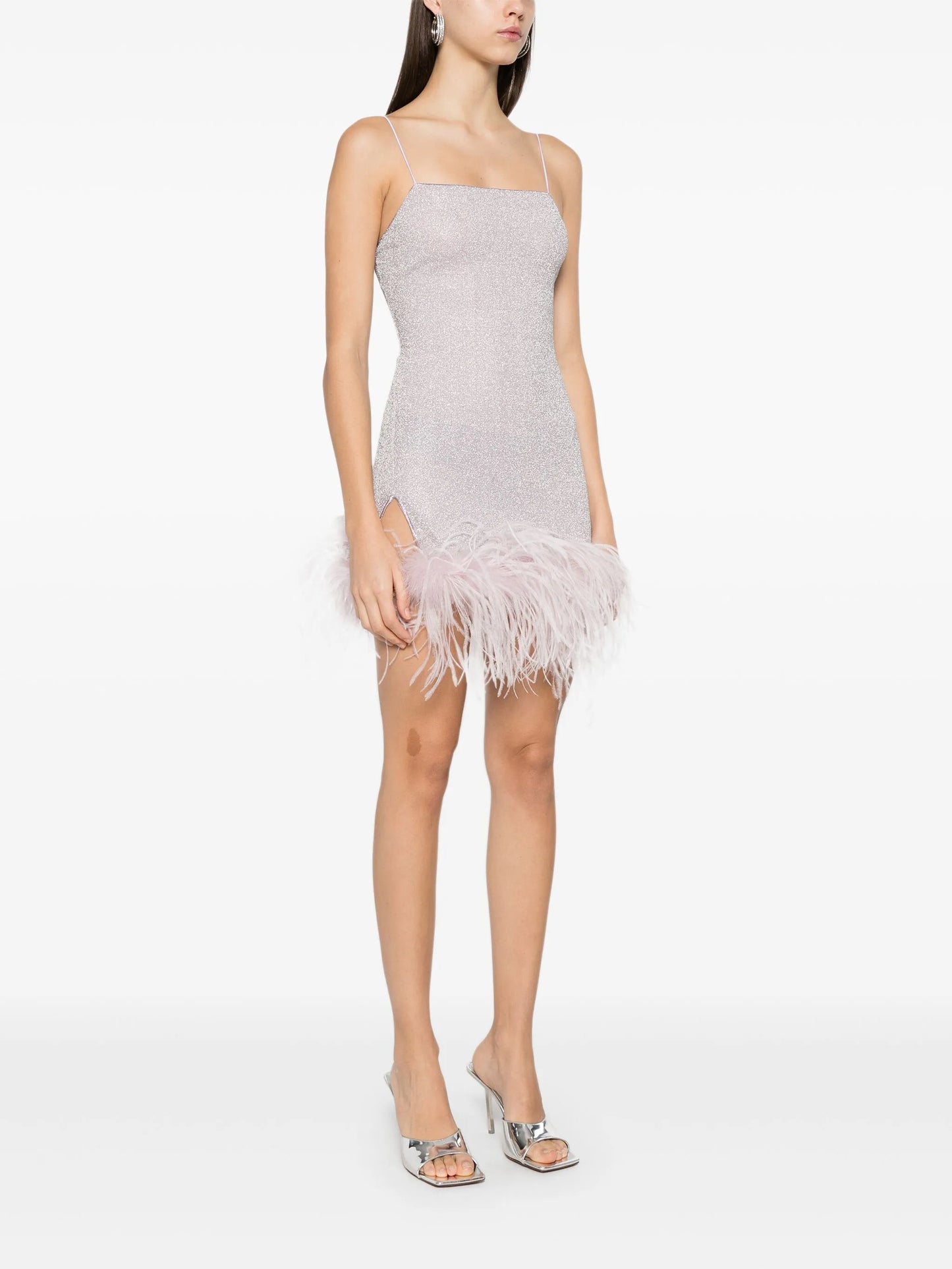 Plumage mini dress