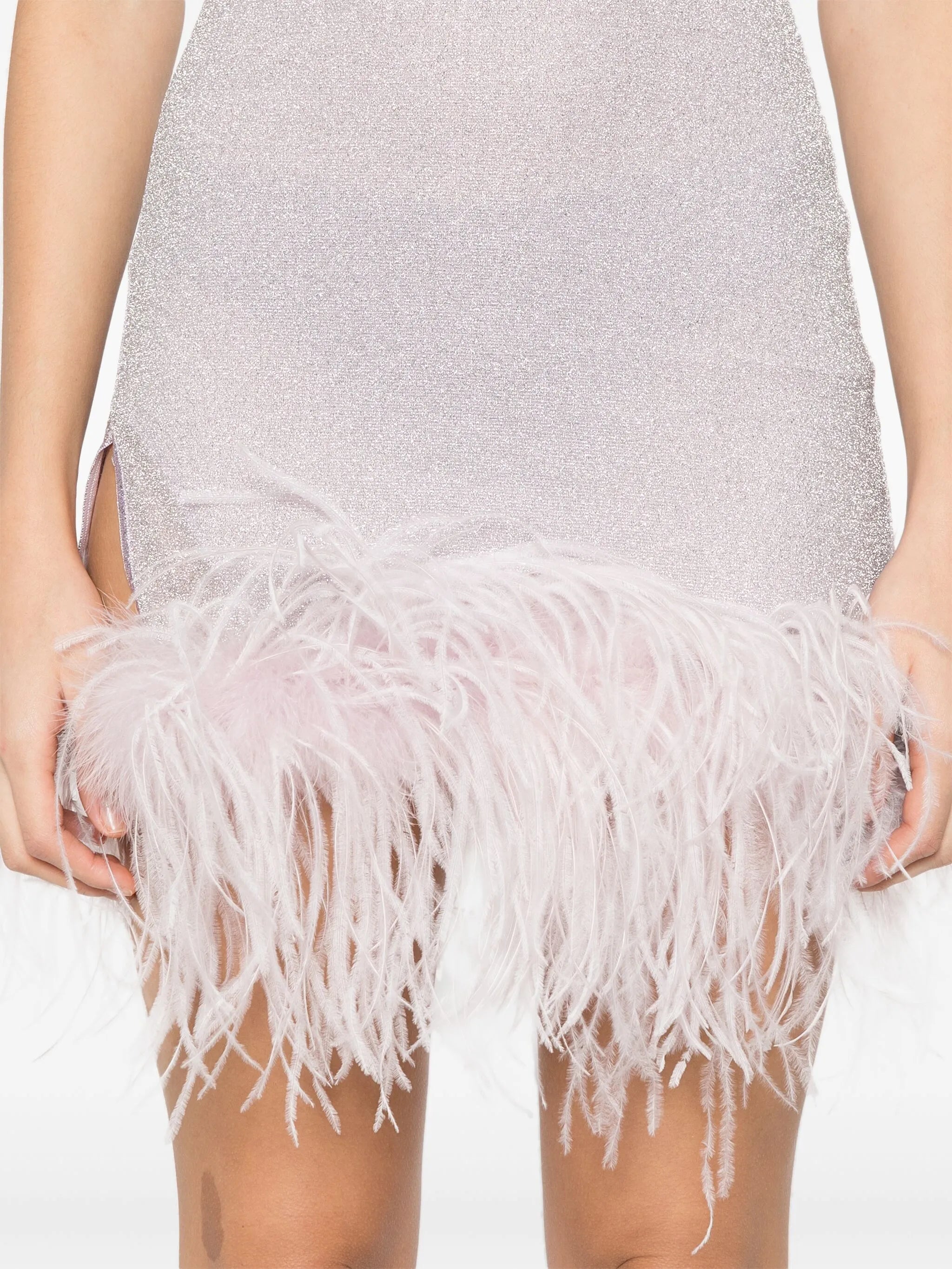 Plumage mini dress